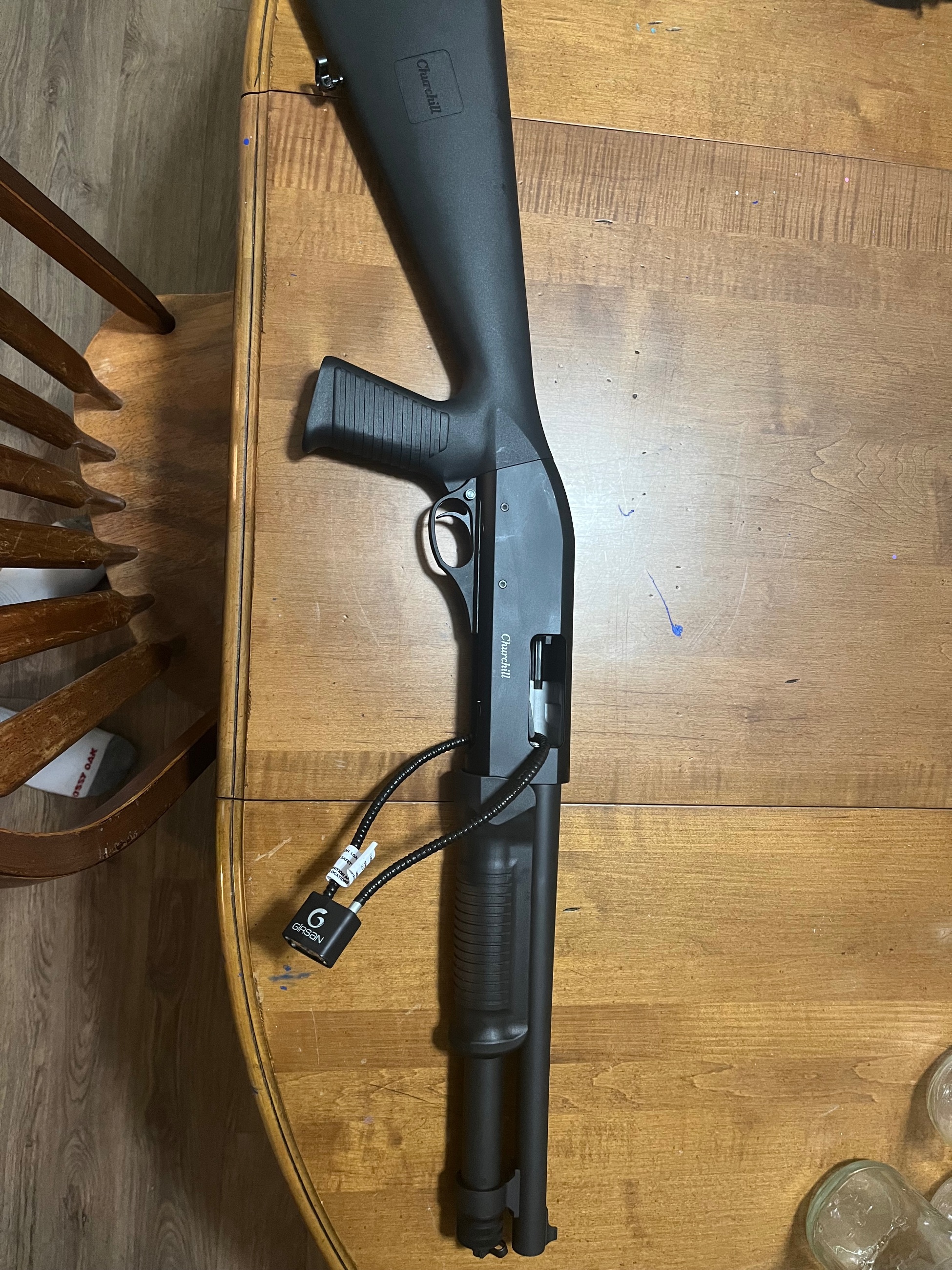 Photo of Churchill 12 gauge pump