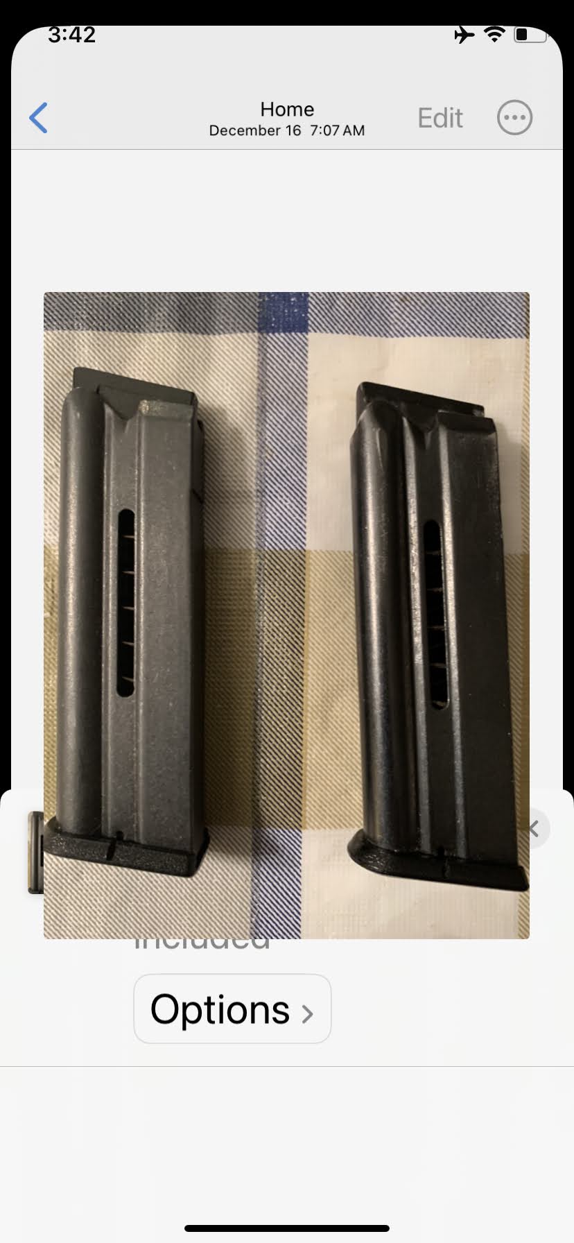 Photo of ANSCHUTZ 10 SHOT MAGAZINE...$300...each...New unfired
