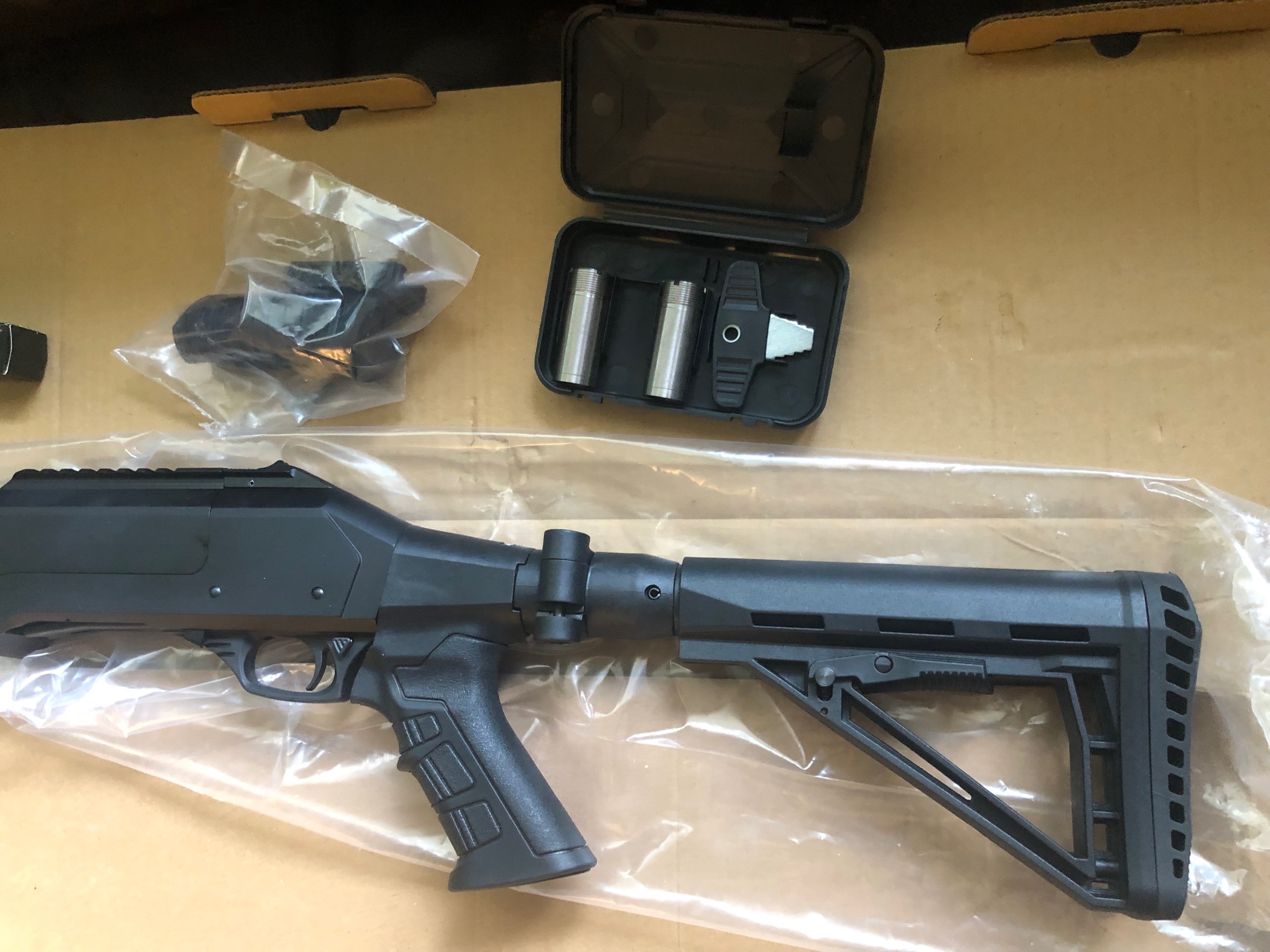 NEW! Tri-Folding Canuck Enforcer 2 Pump-Action 12 Gauge 3” Shotgun, 12" Barrel, 3+1, (Tri-Fold see pic) - 7 - 1758687510594_IMG_9482