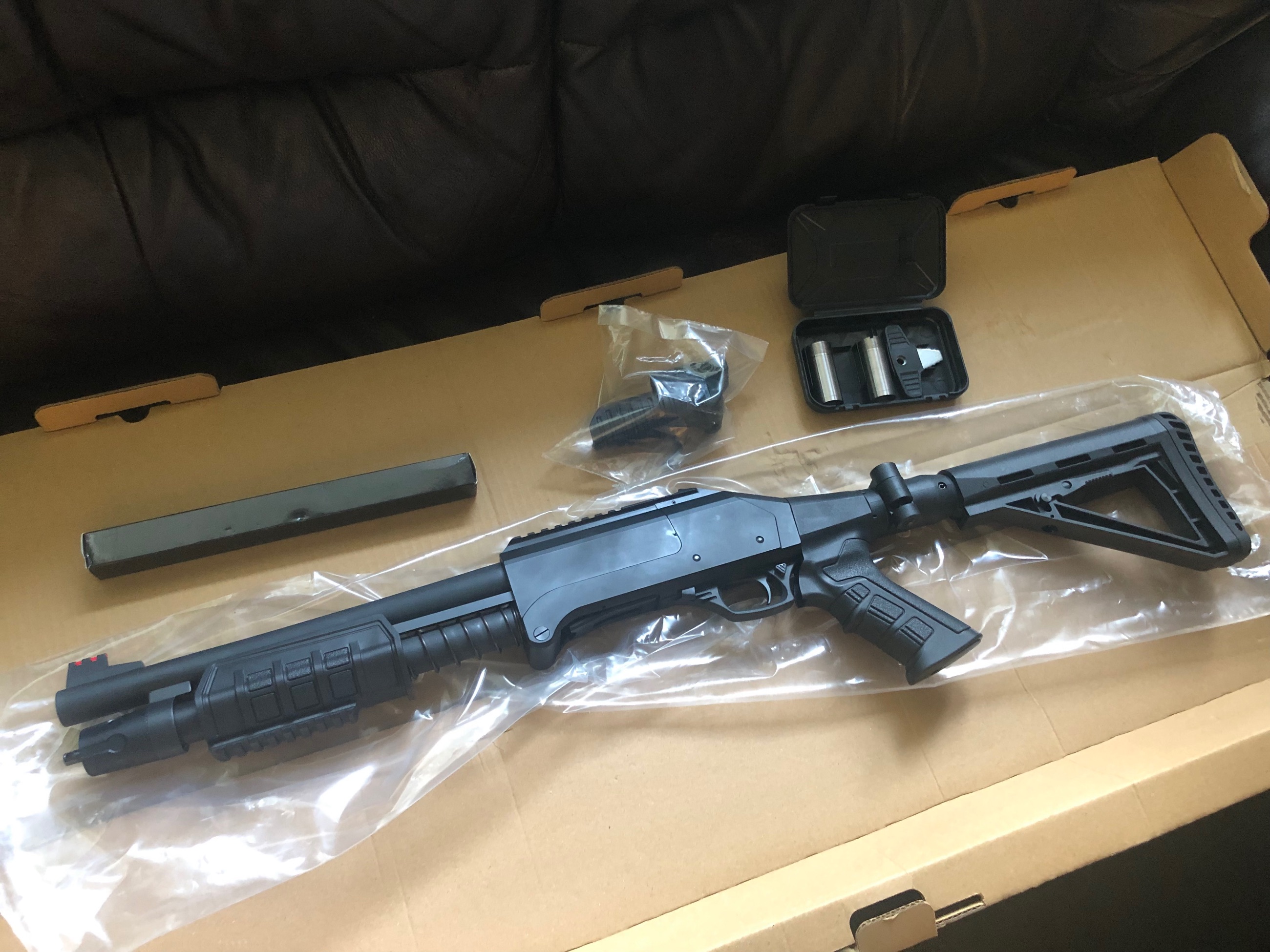 NEW! Tri-Folding Canuck Enforcer 2 Pump-Action 12 Gauge 3” Shotgun, 12" Barrel, 3+1, (Tri-Fold see pic) - 6 - 1758687510915_IMG_9481