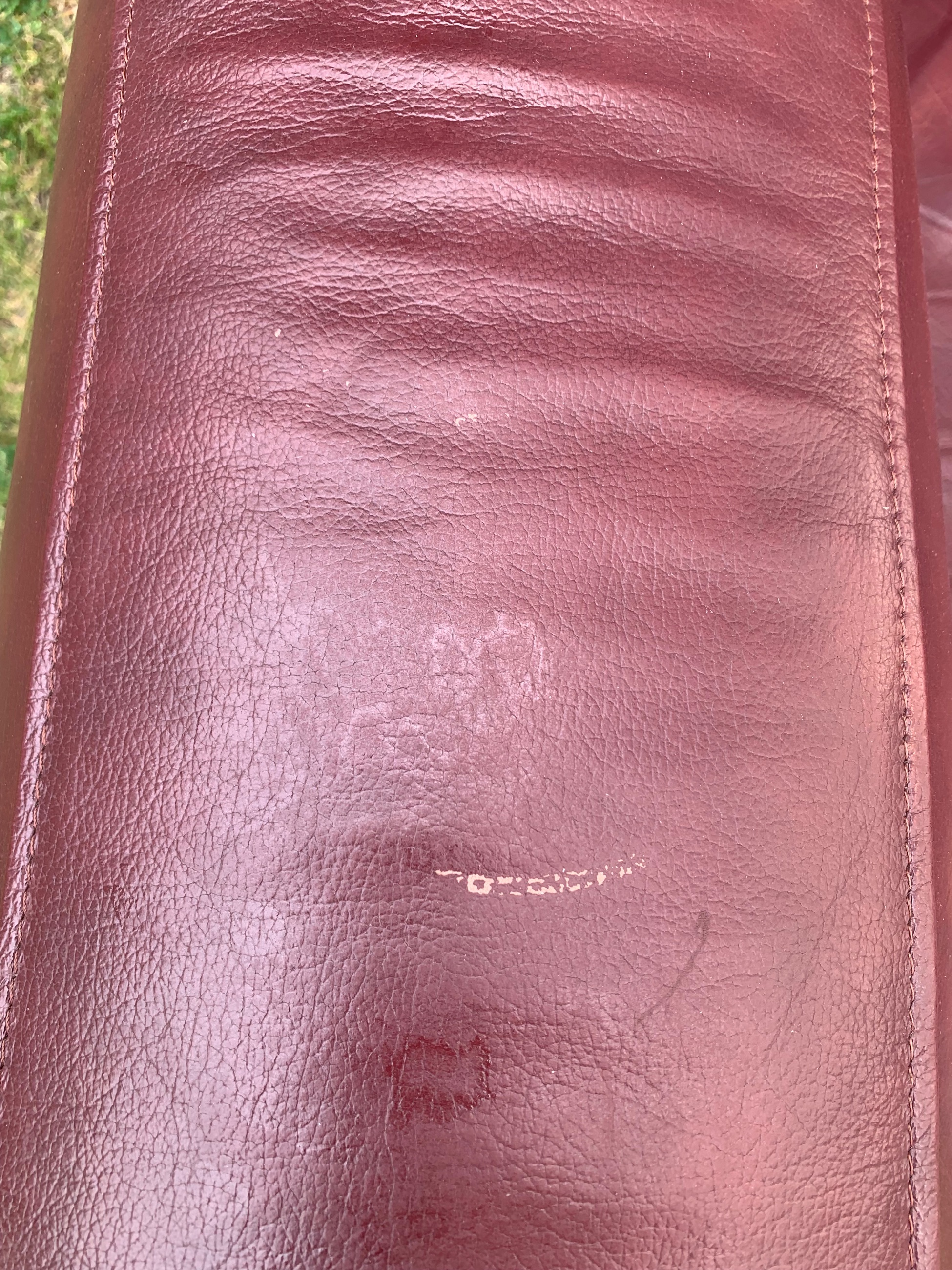 Photo of Leather living room chair