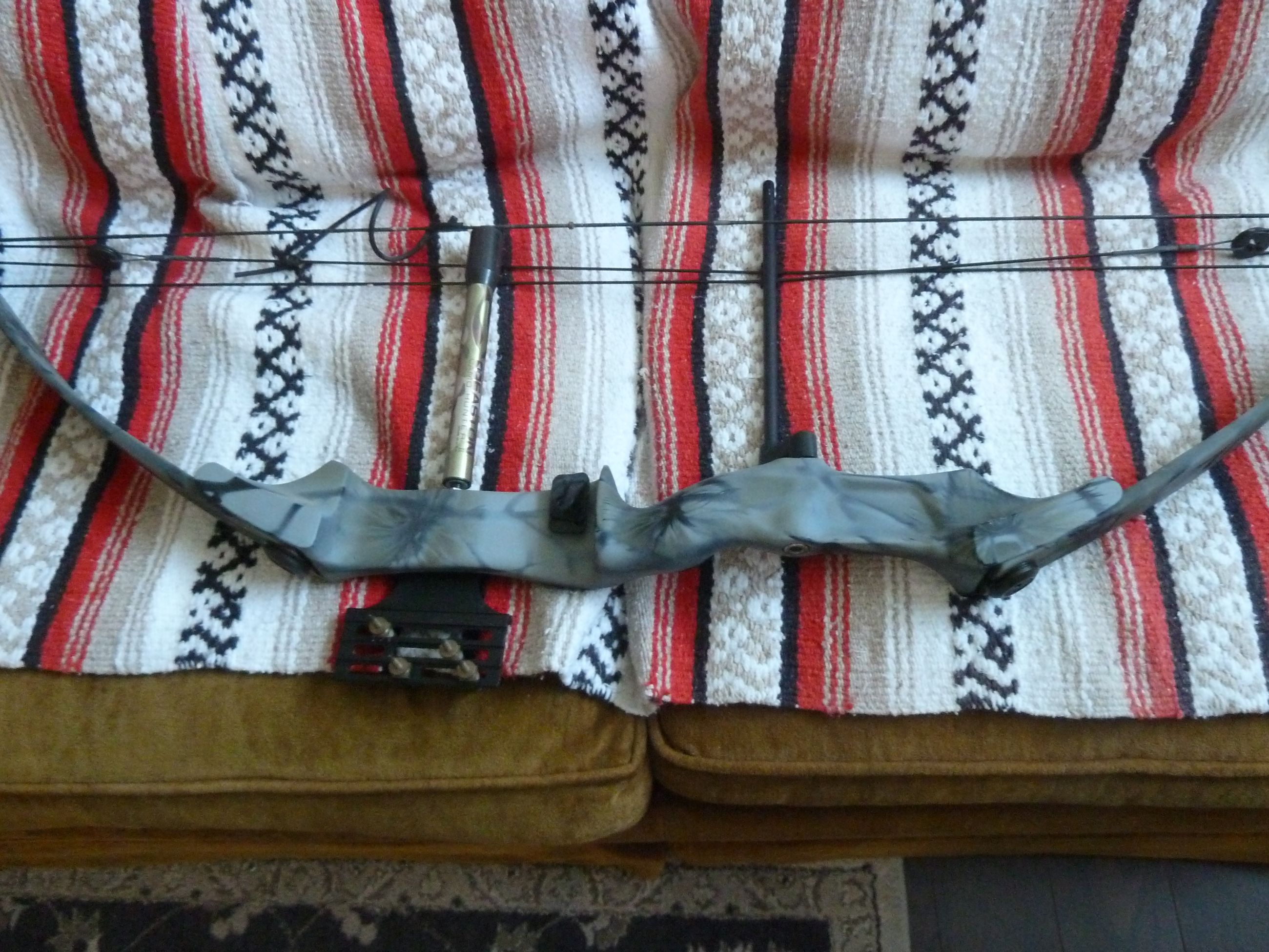 Photo of vintage compound bow