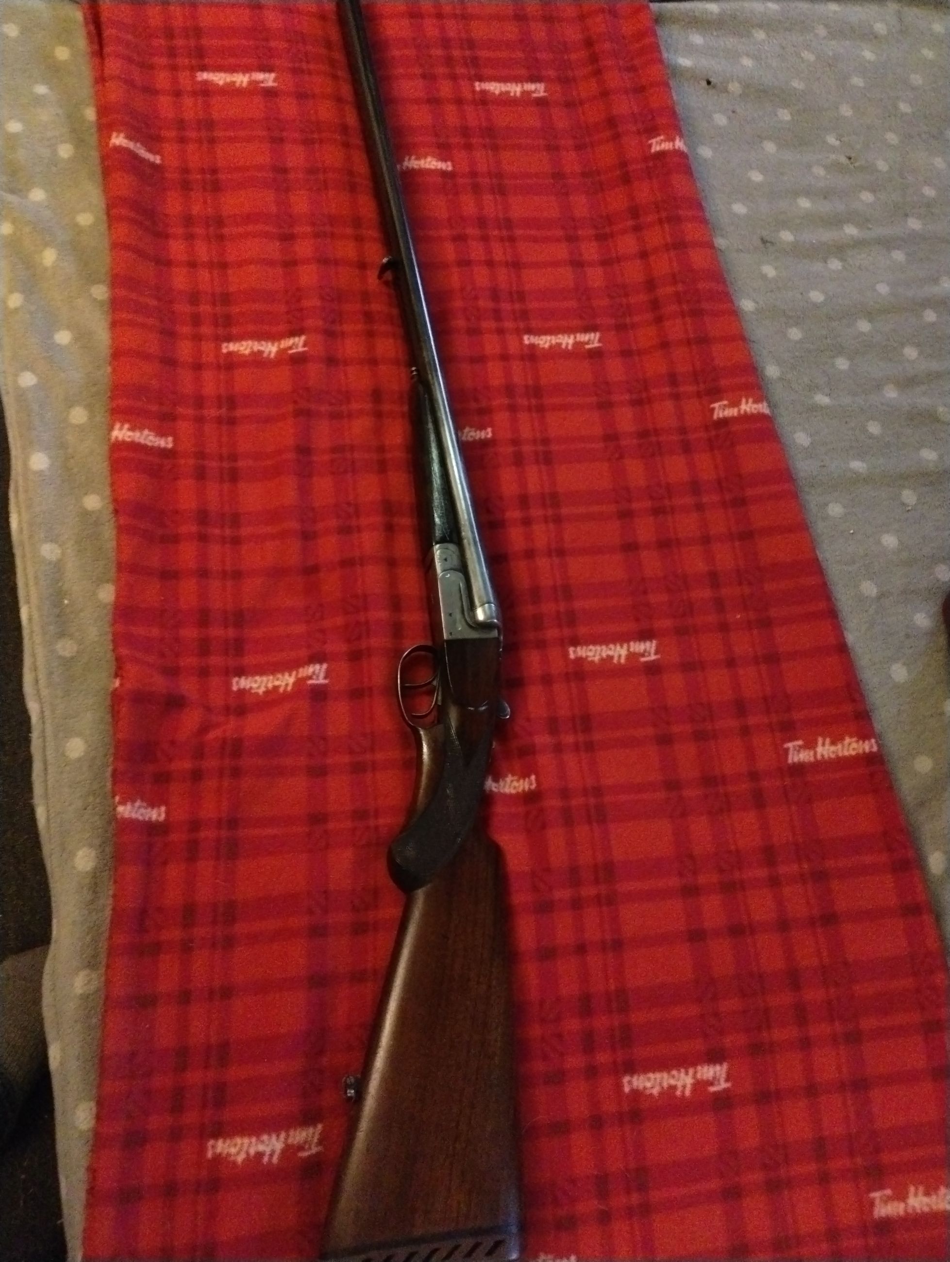 Photo of 1929 Winston Side by side. 12 Ga 2 3/4"