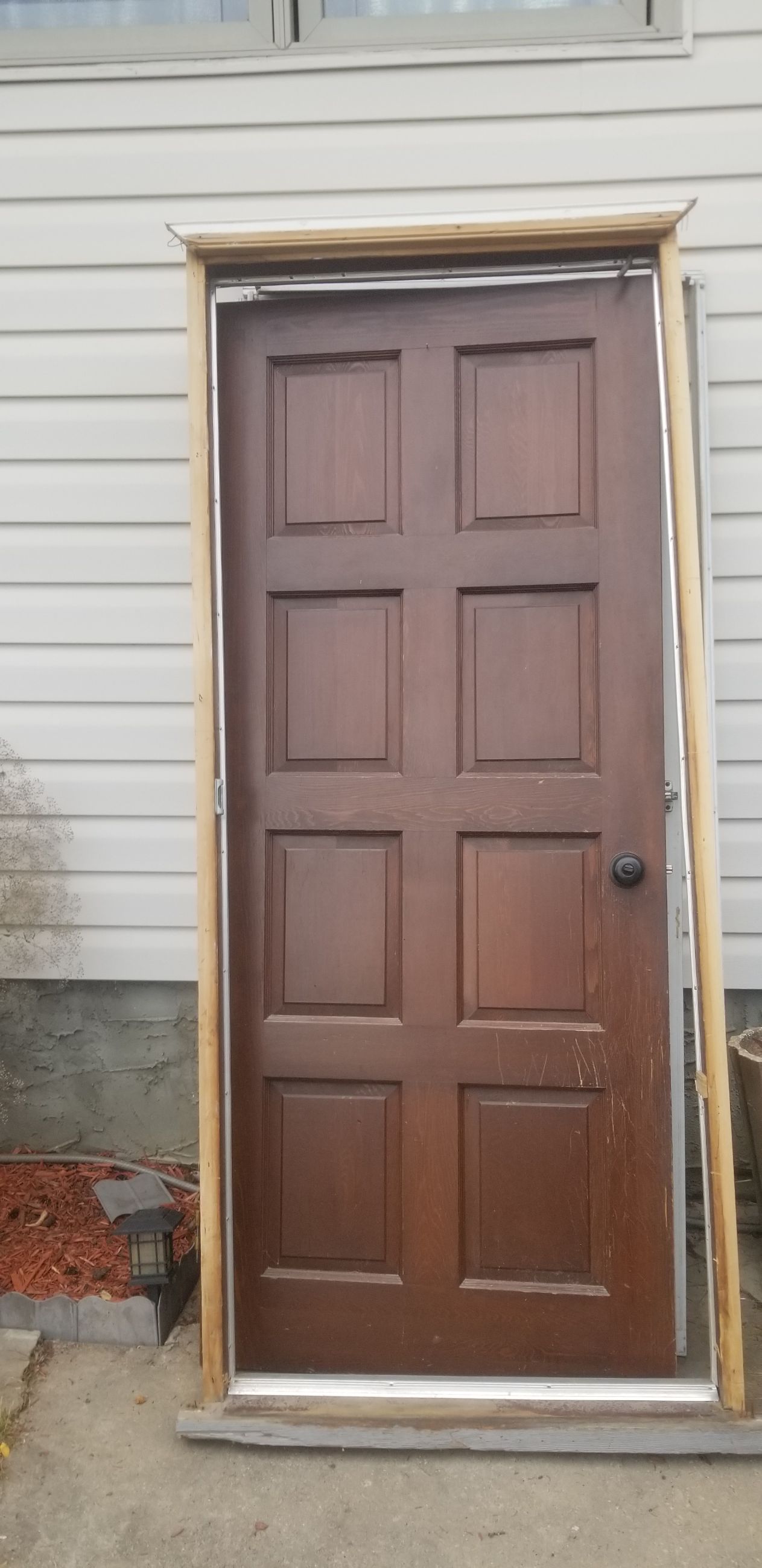 Photo of Solid wood 34 inch entrance foor