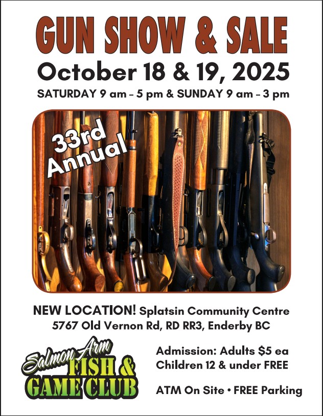 Photo of Salmon Arm Fish and Game Club Gun Show & Sale