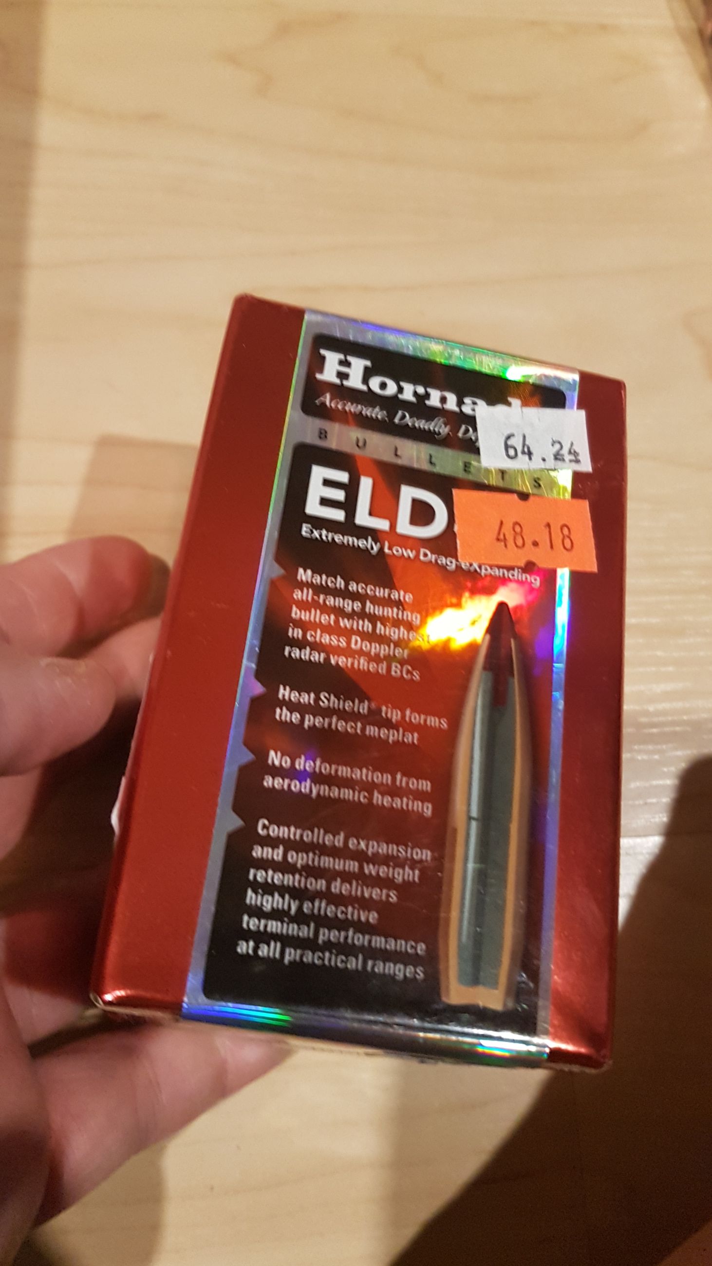 Photo of 1 box (88ct.) Hornady ELD-X 30 cal 178 gr (mellonRSCA)