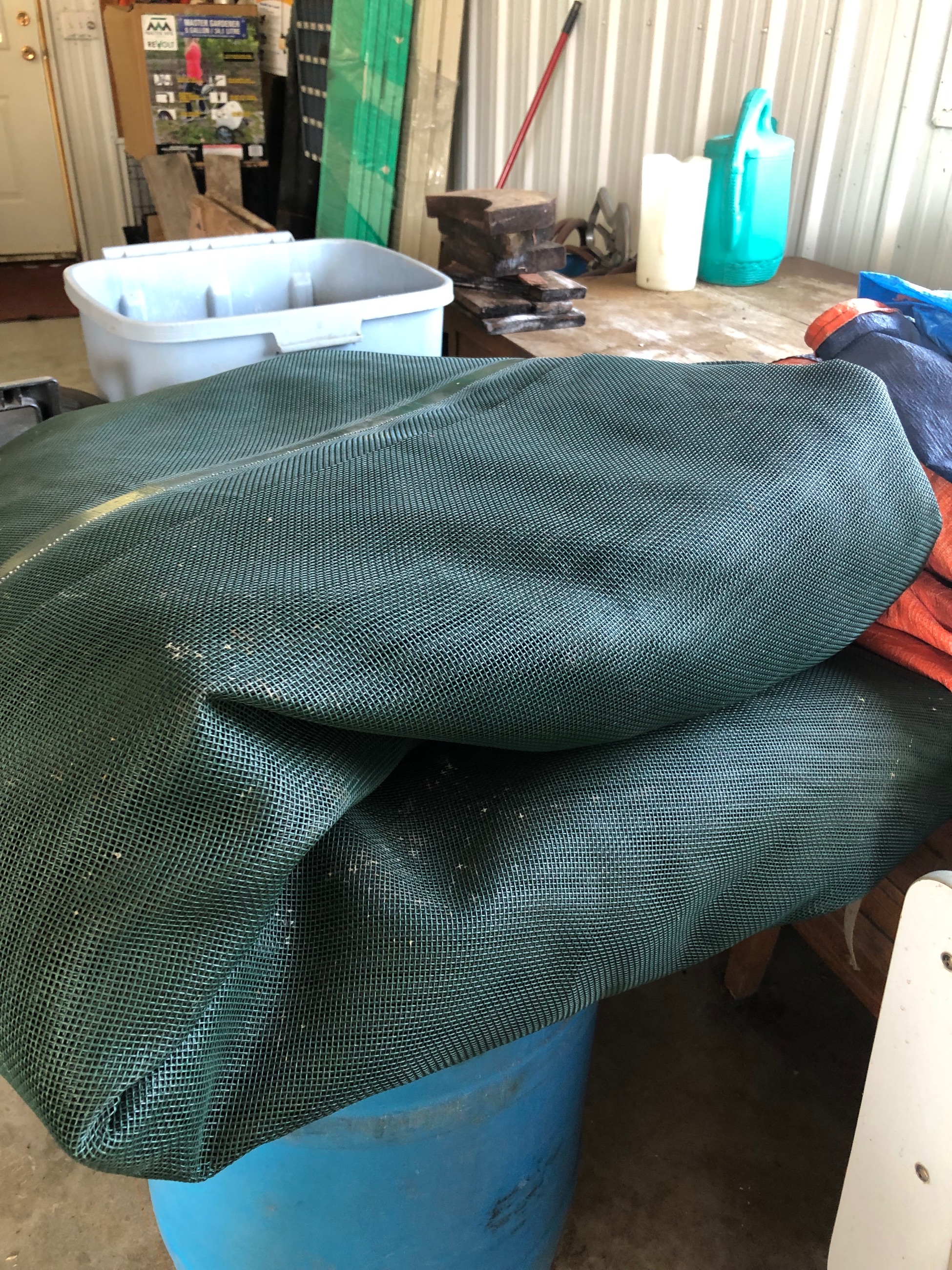 Photo of Harps Tarp (Green Tiger Mesh) 24’x60’