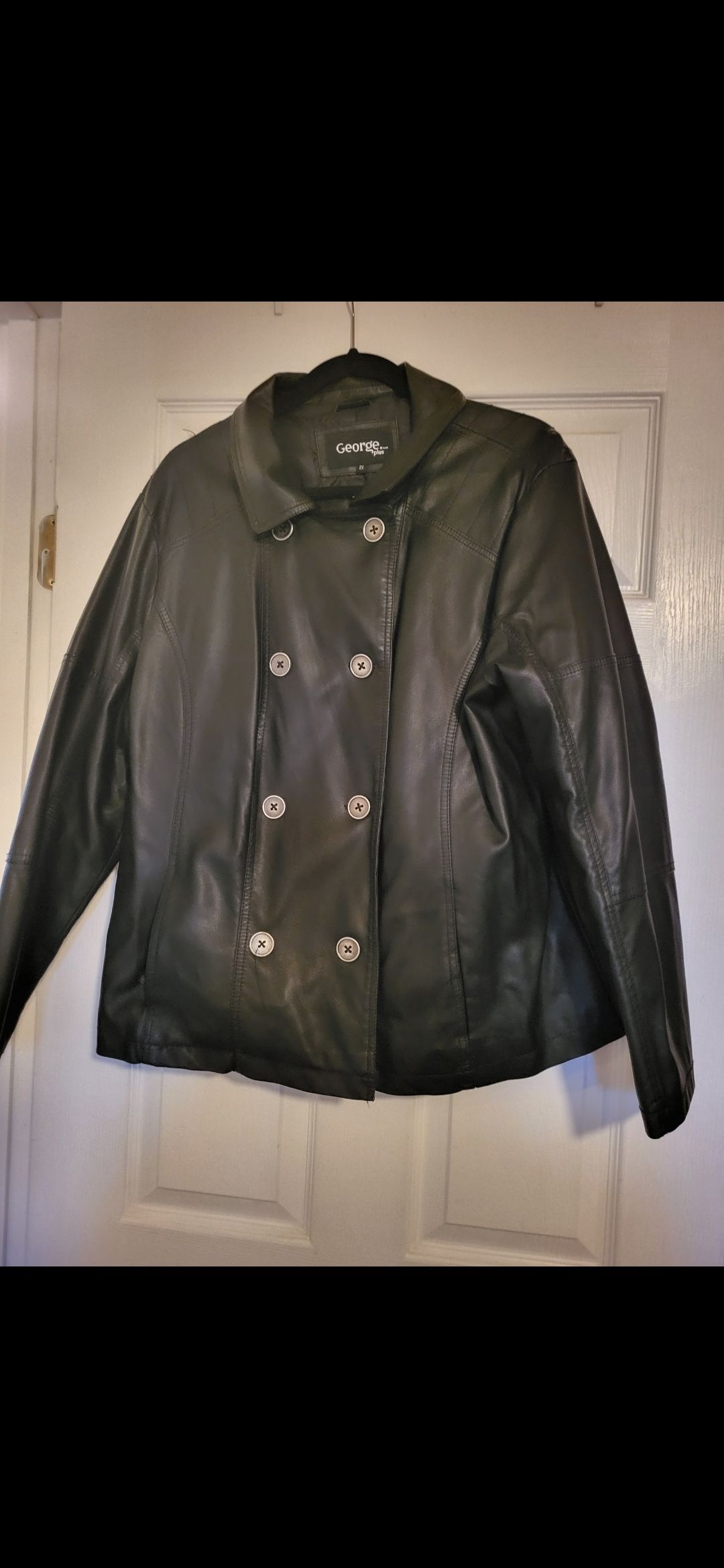 Photo of Brand New - Size 2X - Women's Faux Leather Jacket