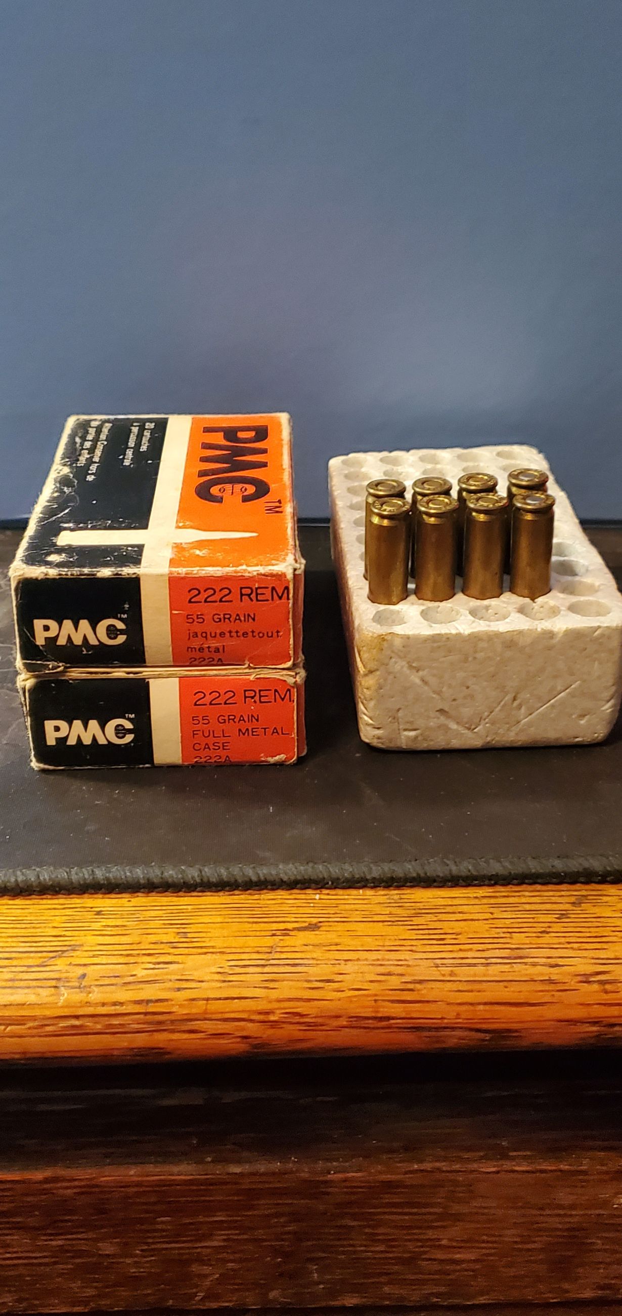 Photo of 222 remington ammo