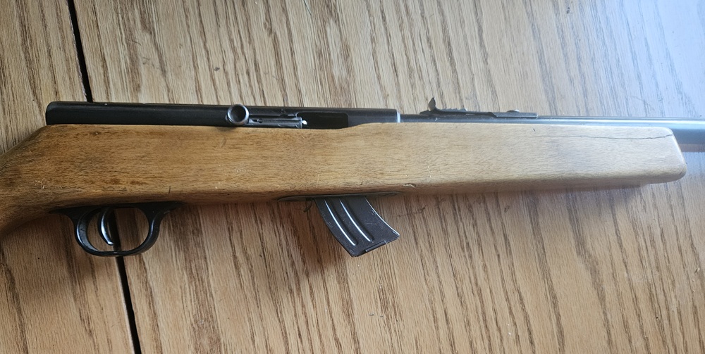 Photo of MOSSBERG MODEL MARK III; 22 LR; SEMI AUTO;  REDUCED TO $ 325
