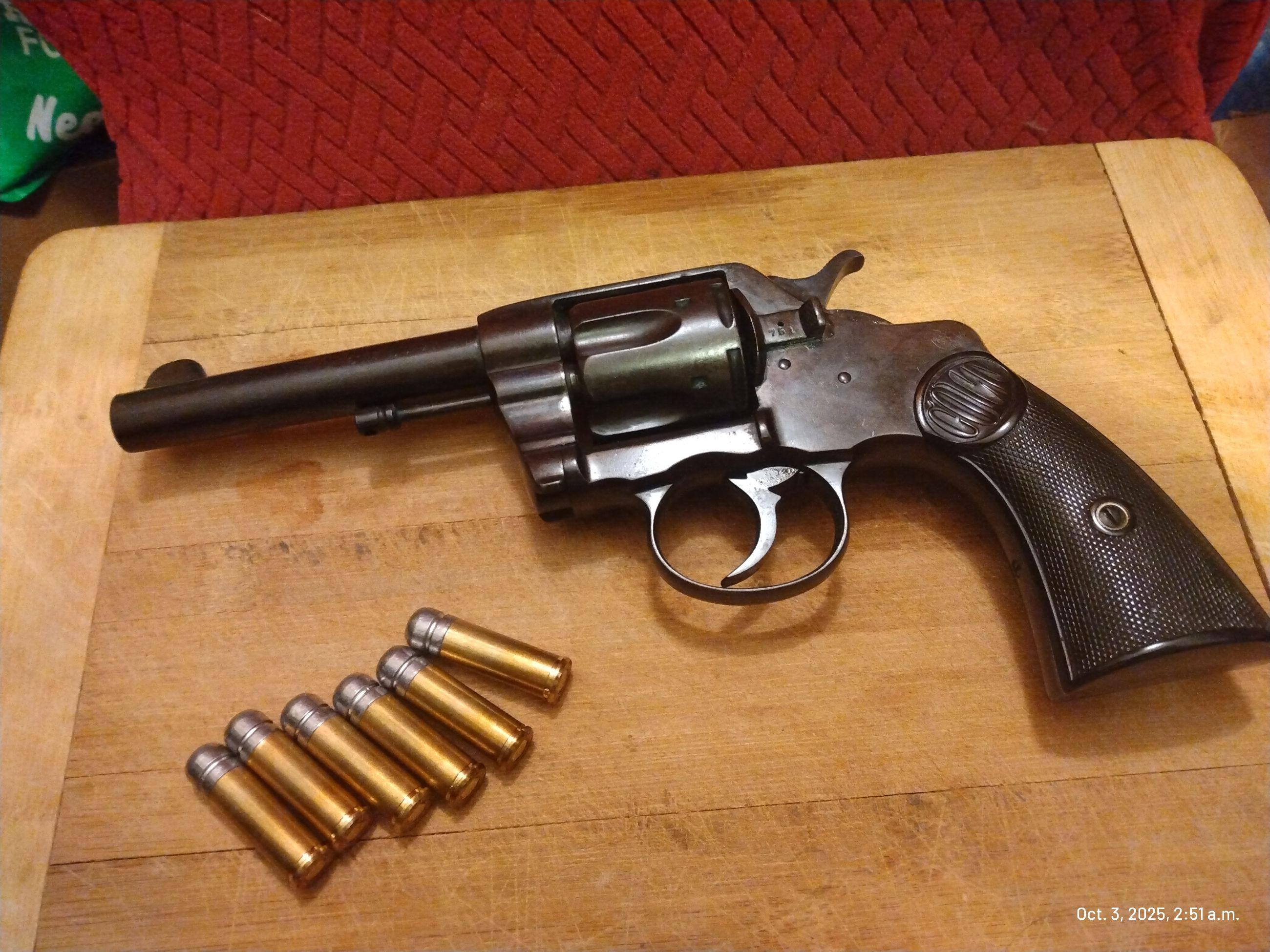 Photo of Colt M1892 New Army DA "swing out cylinder" Revolver .41 LC Antique $4300