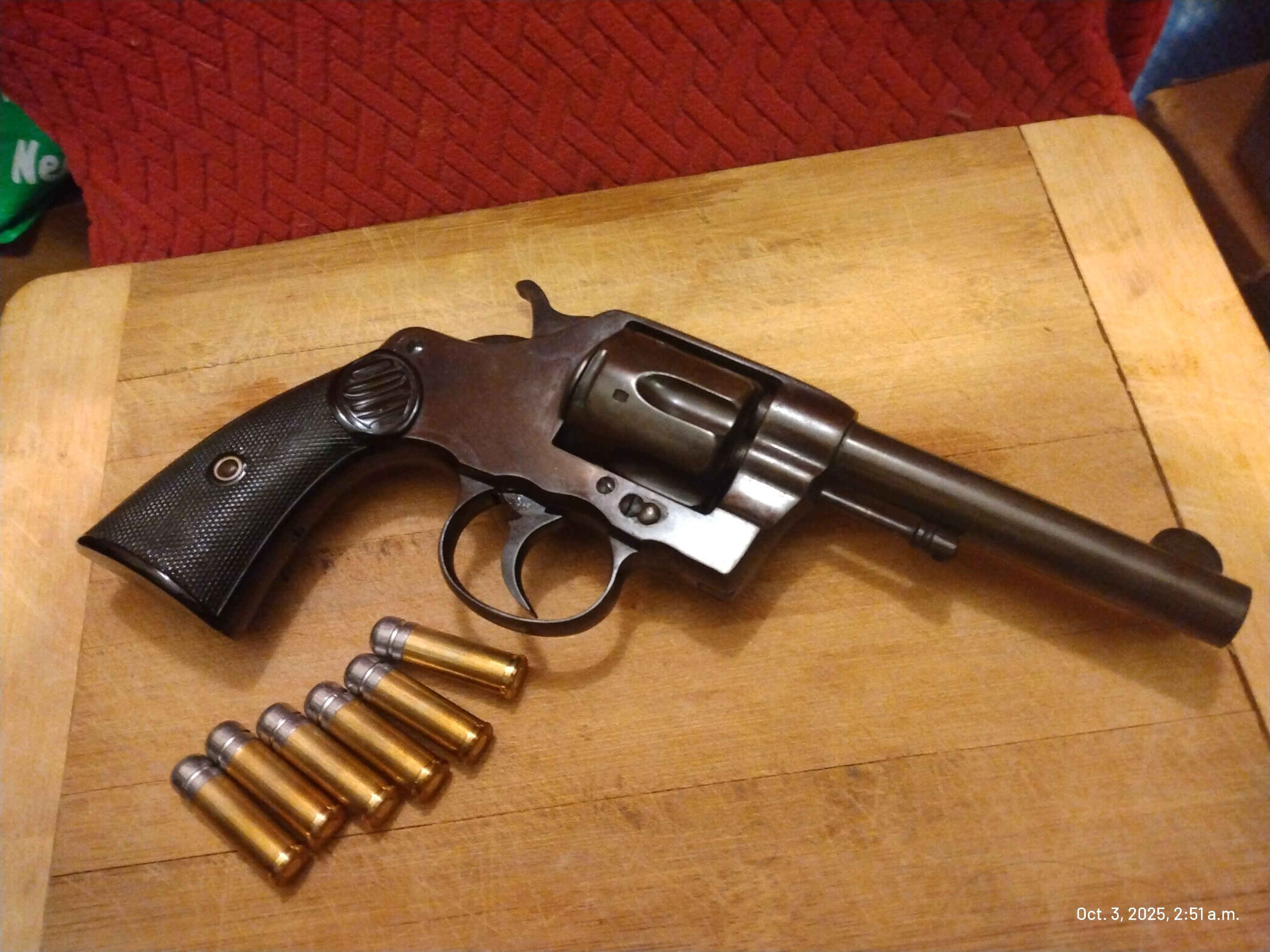 Colt M1892 New Army DA "swing out cylinder" Revolver .41 LC Antique $4300 - 2 - 1759476718513_IMG_20251003_025126471