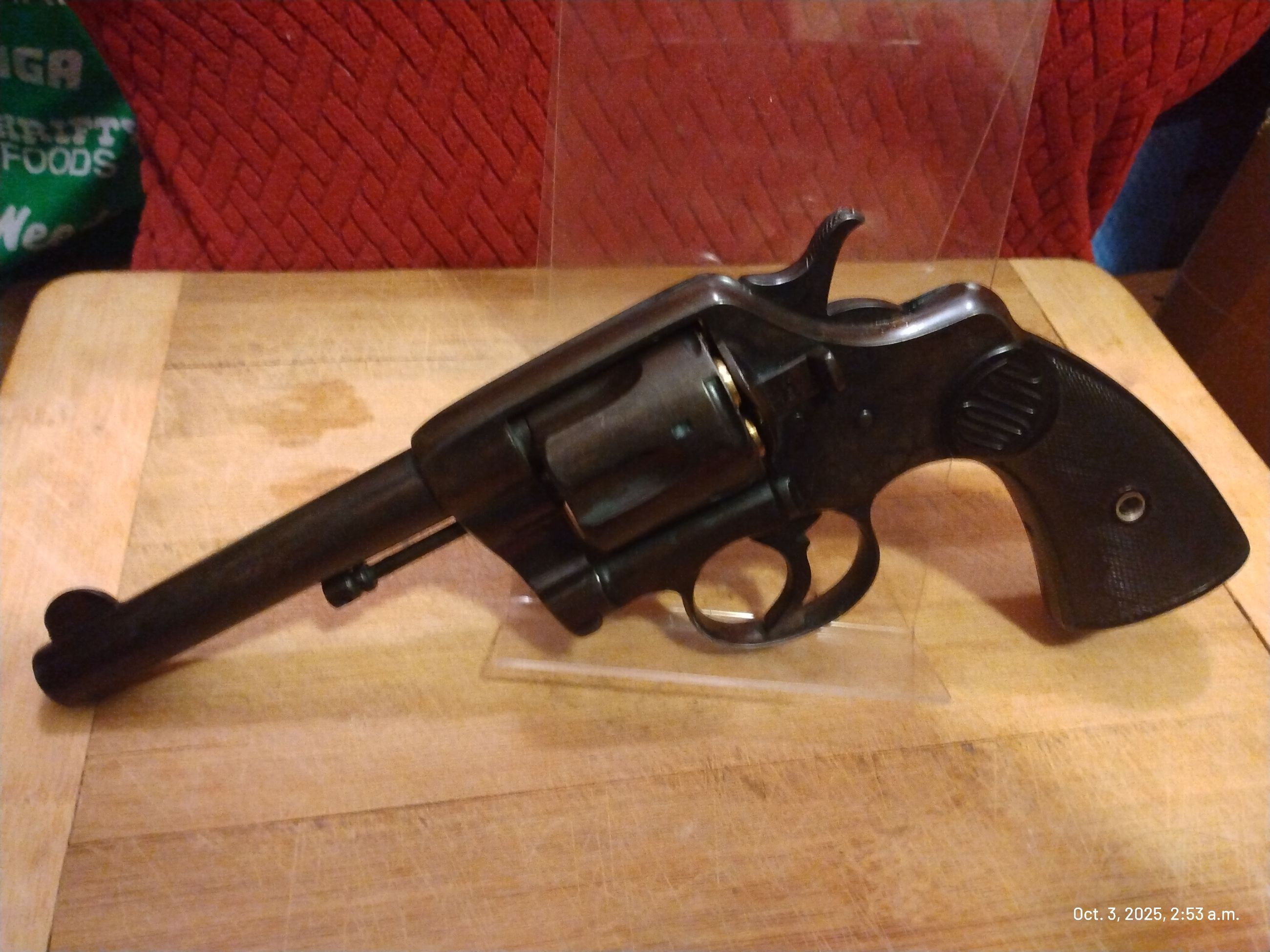 Colt M1892 New Army DA "swing out cylinder" Revolver .41 LC Antique $4300 - 4 - 1759476778919_IMG_20251003_025308103