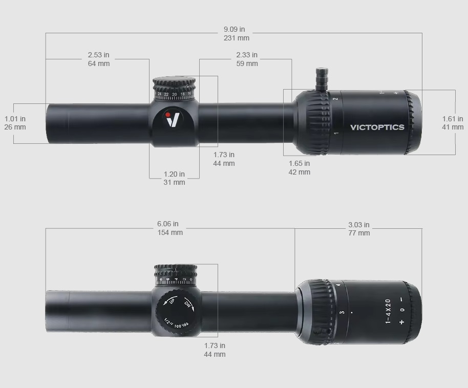 Victoptics X4 Low Power Variable Optic Scope - 3 - 1759502895427_x4-02