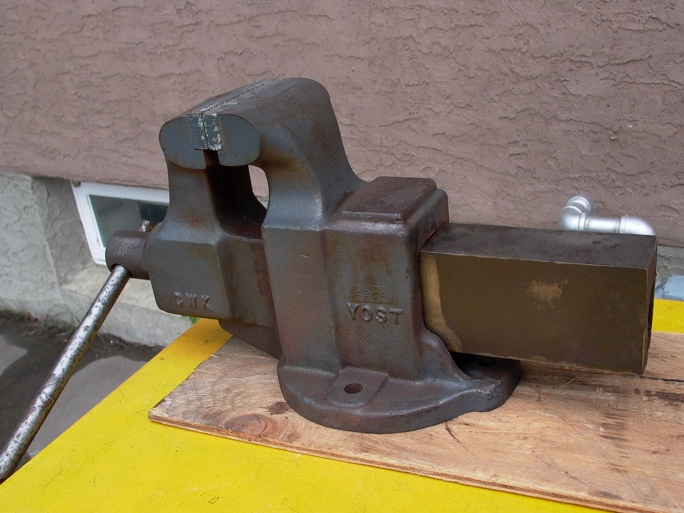 Photo of Vintage YOST bench vice