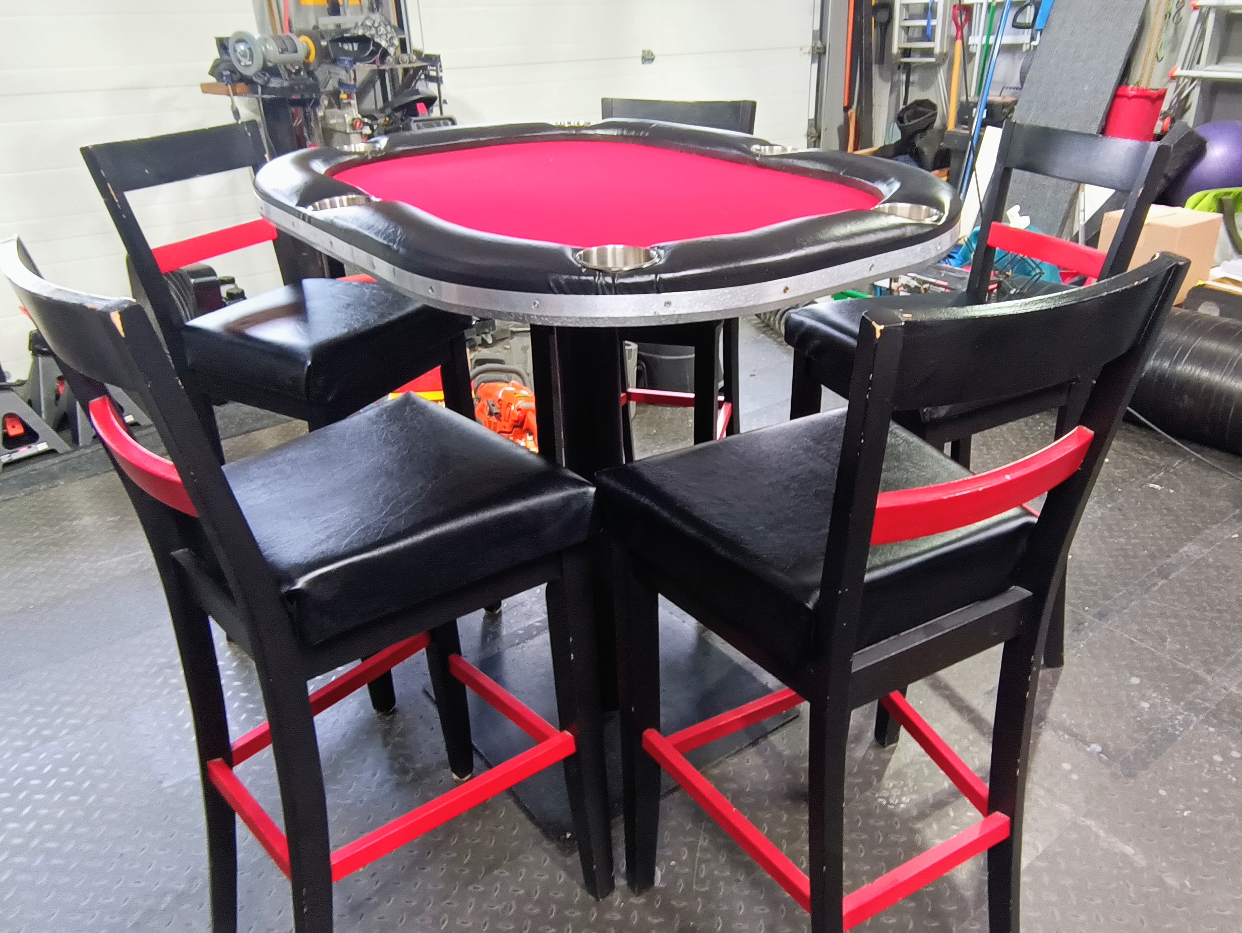 Photo of Bar height Poker Table