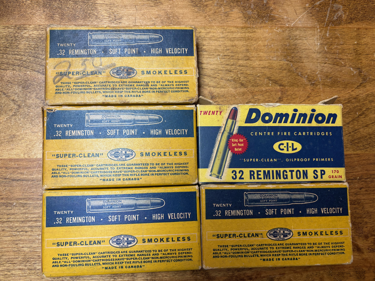 Photo of CIL .32 Remington Ammo