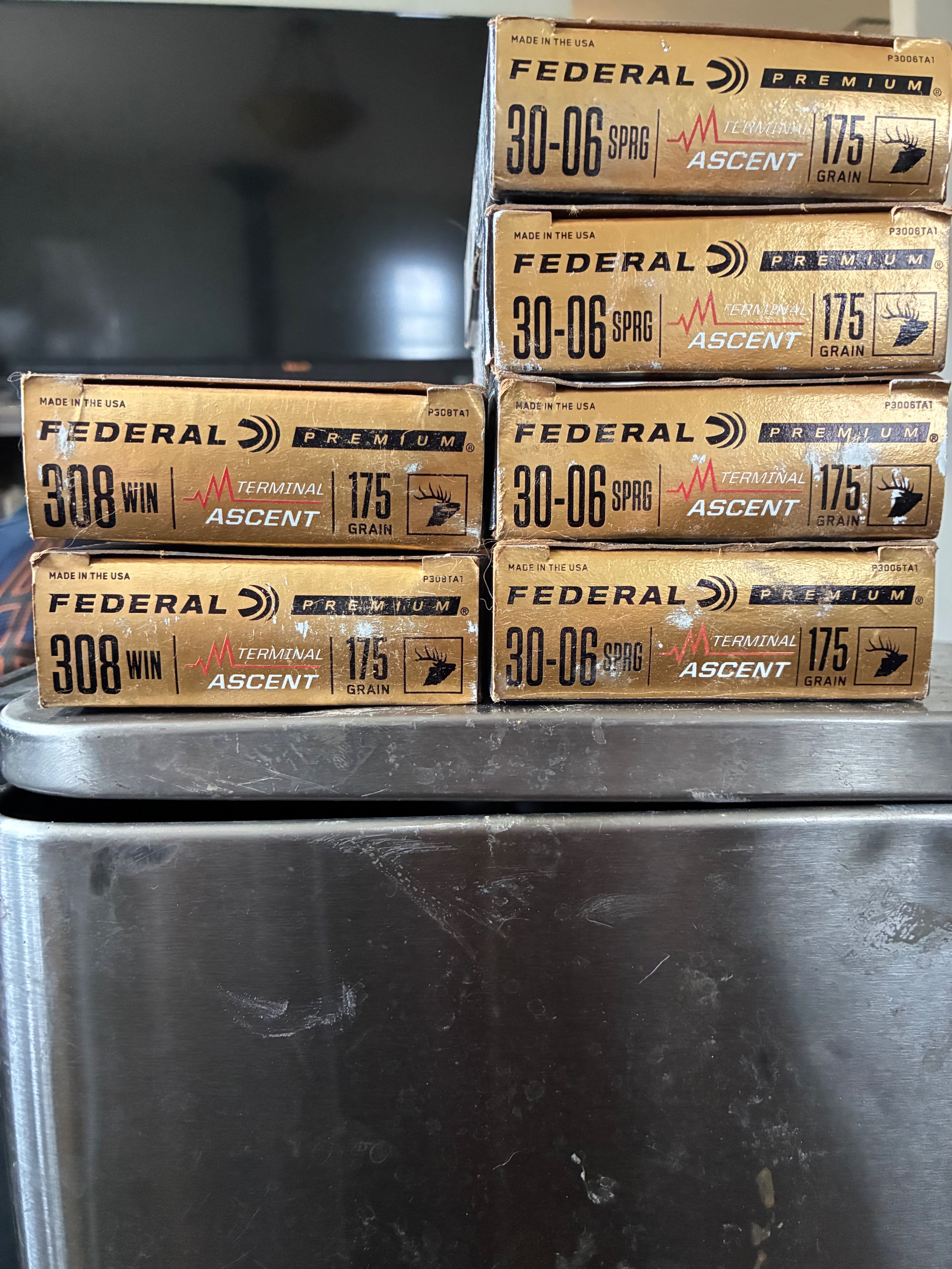 Photo of 308 & 30-06 ammunition 