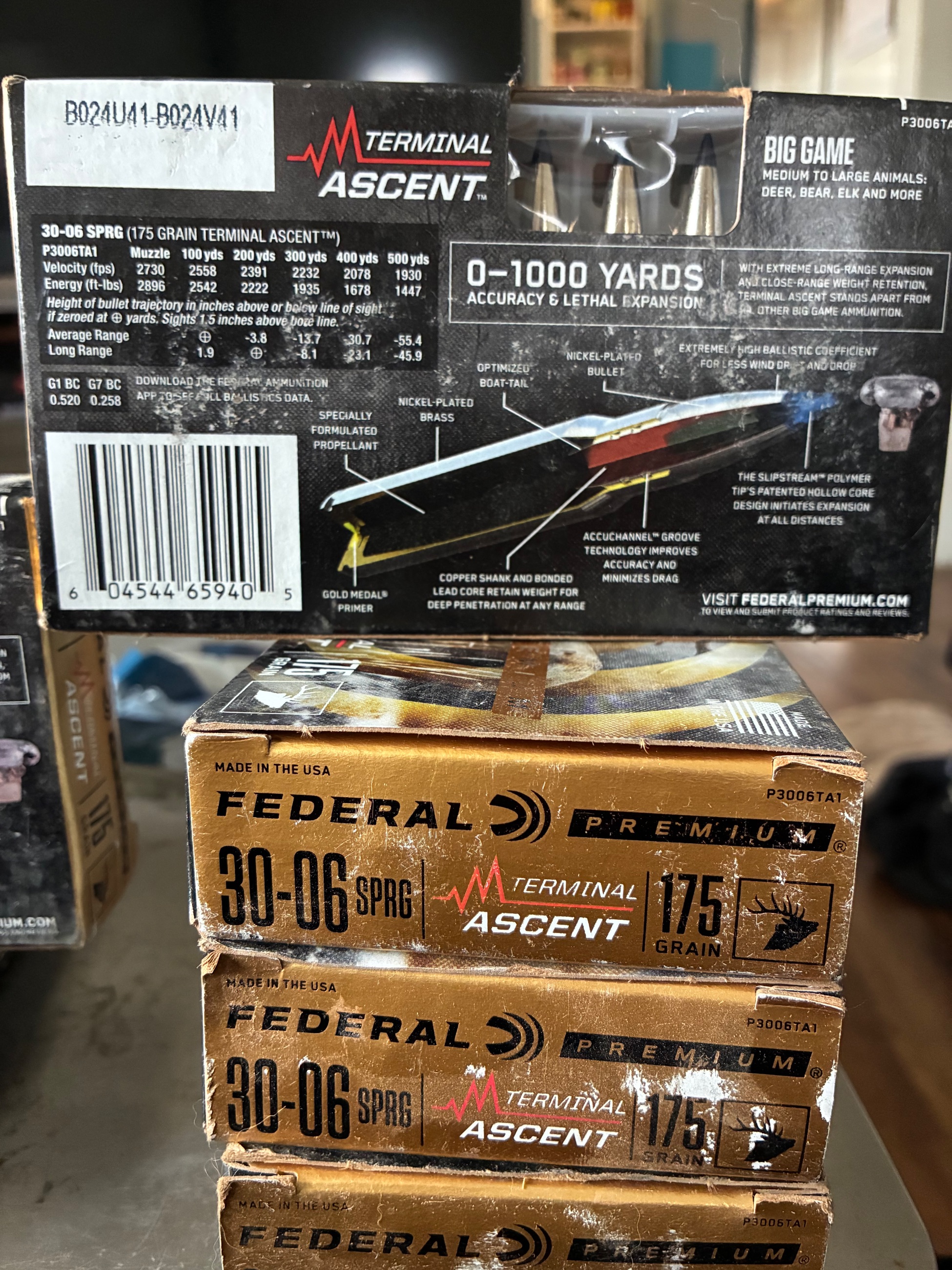 Photo of 308 & 30-06 ammunition 