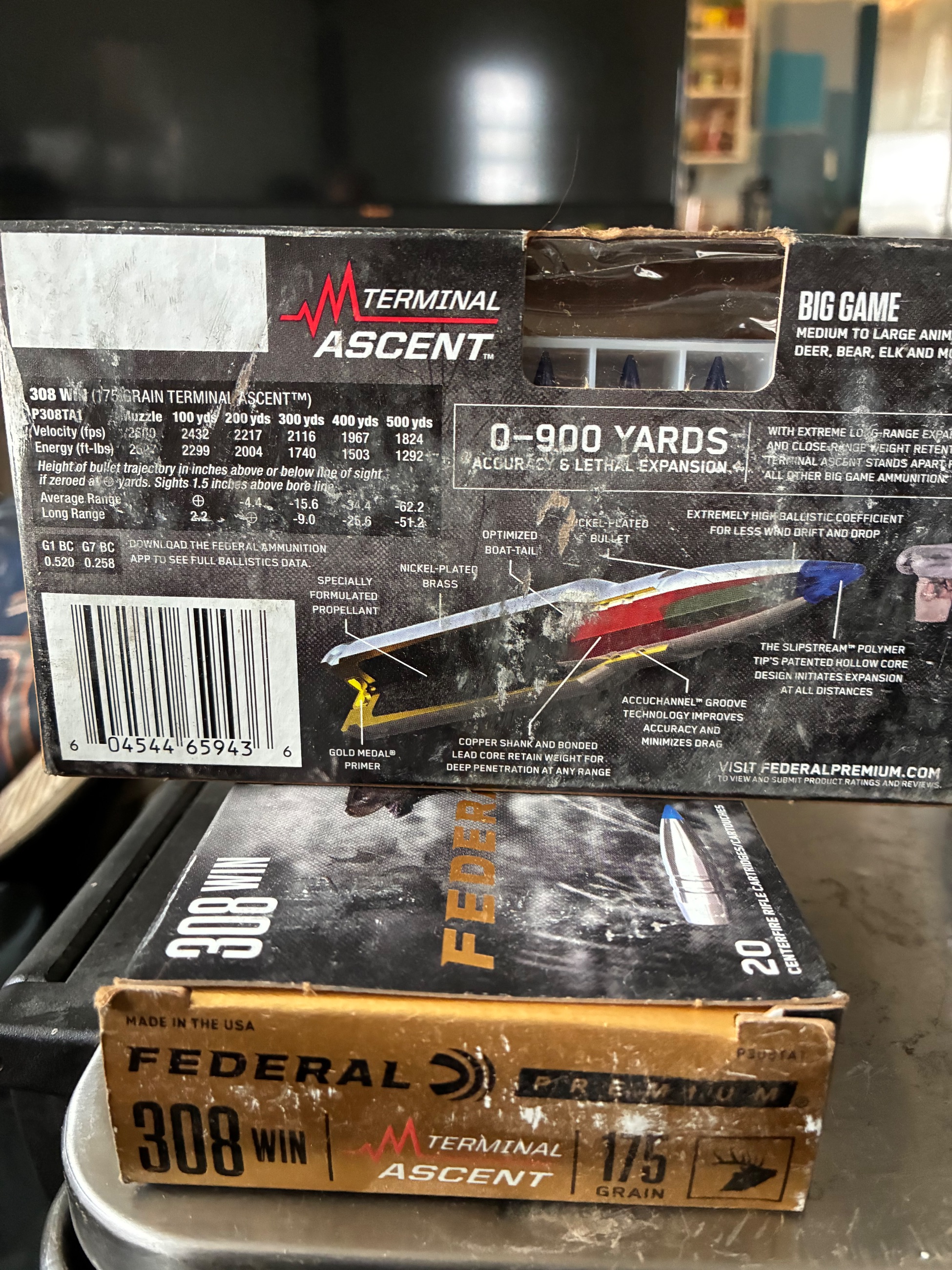 Photo of 308 & 30-06 ammunition 