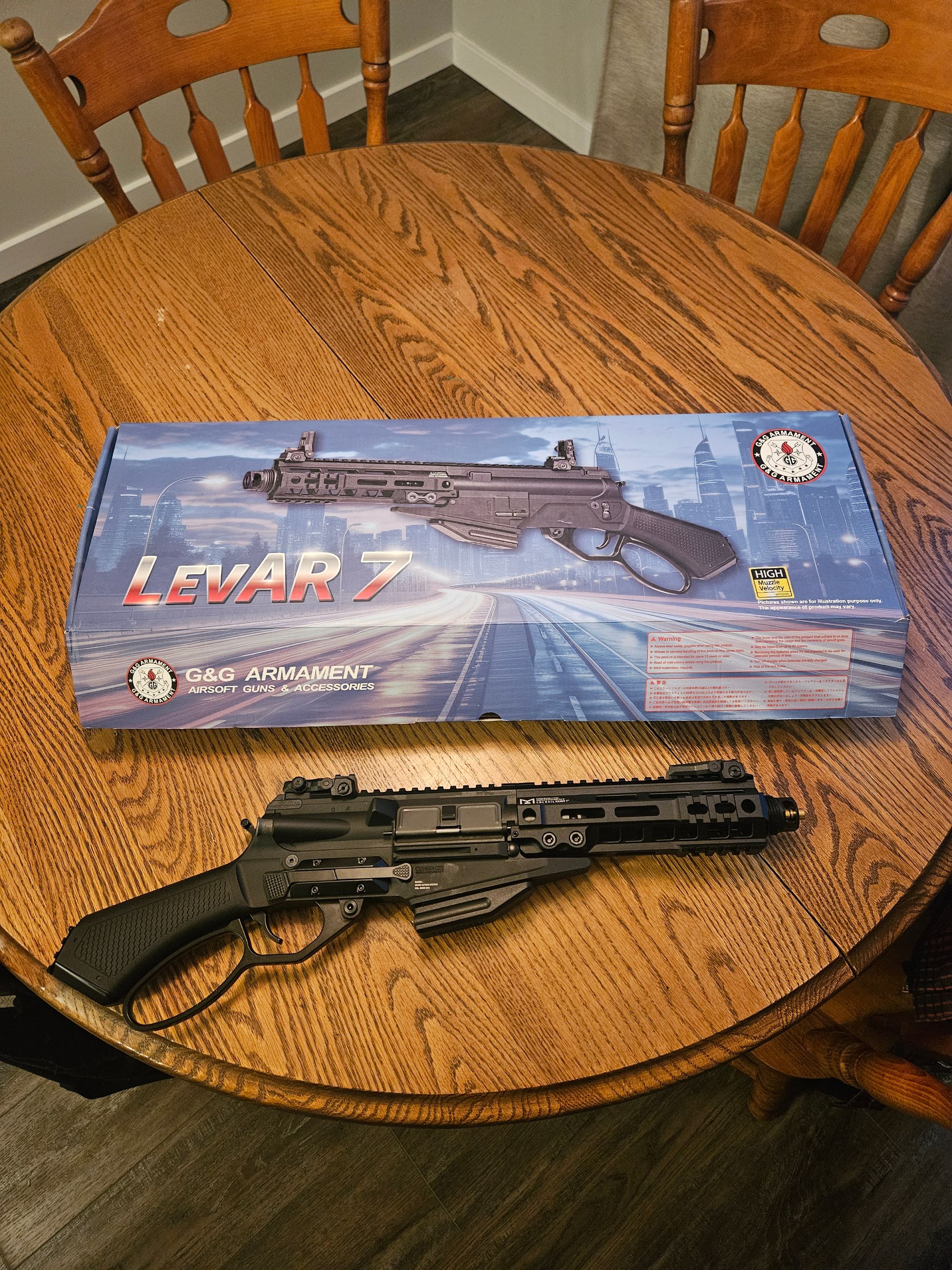 Photo of Brand new G&G levar 7" rifle