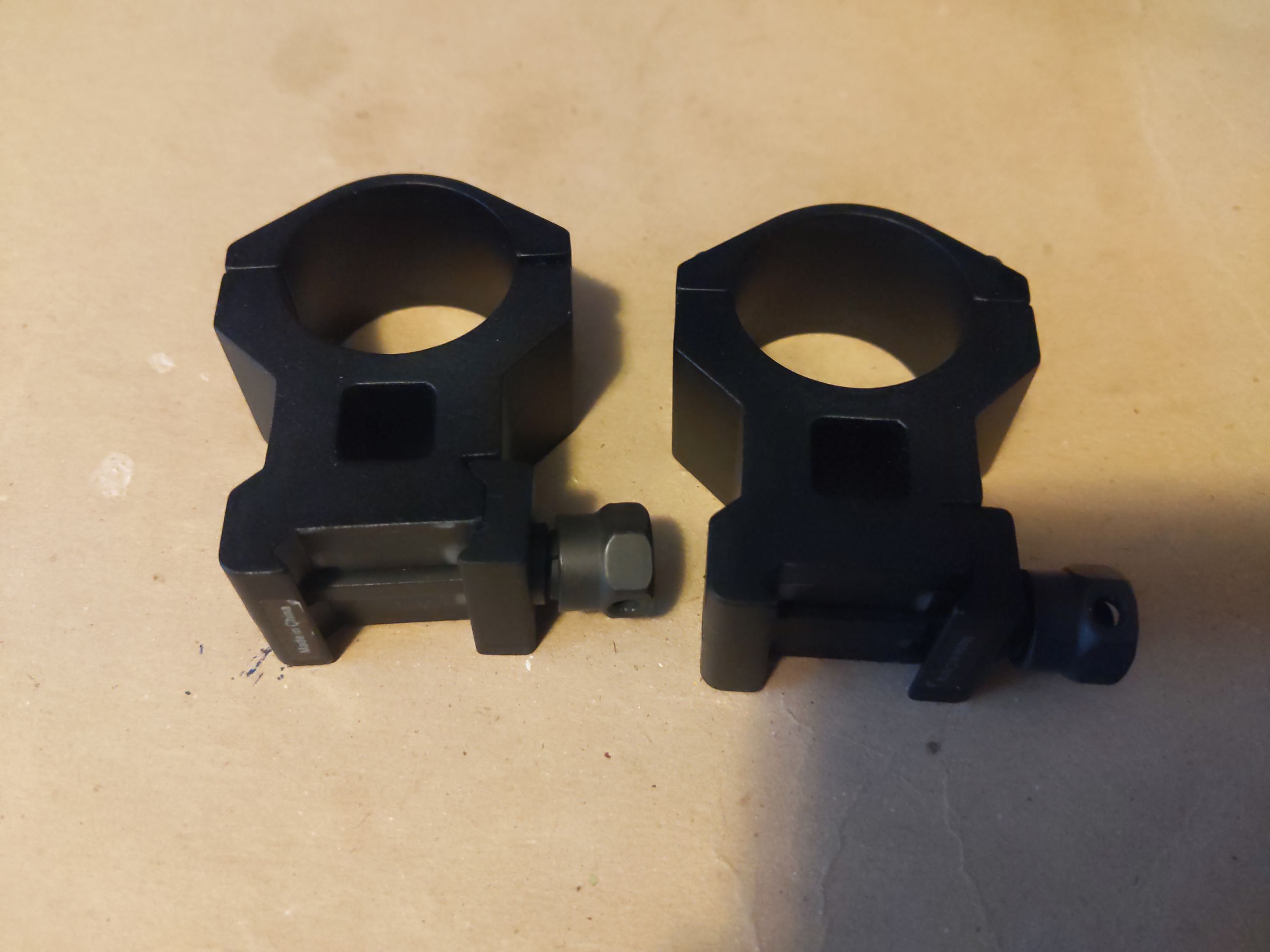 Photo of Vortex 30mm 1/3 co-witiness rings