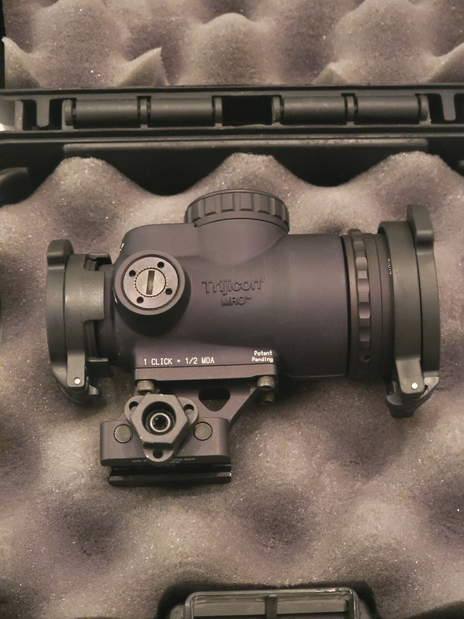 Trijicon MRO Patrol Reflex Sight 1x25, 2.0 MOA Red Dot with Mount - 8 - 1760336455461_1000145344