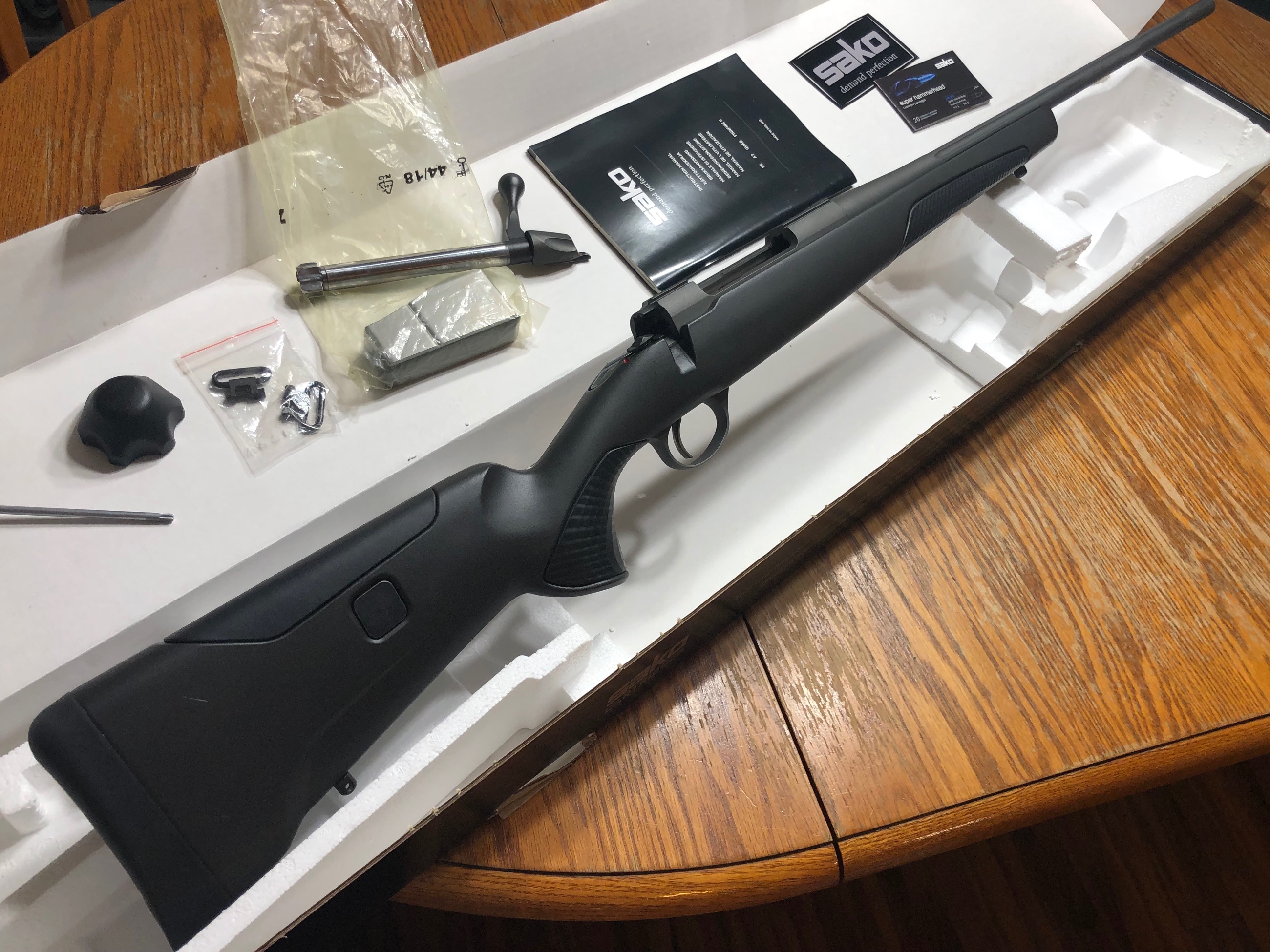 NEW! Sako 85 Finnlight II Rifle, 30-06 SPRG, 22.4", Cerakote Tungsten, Stainless Action - 5 - 1760382790693_IMG_9726