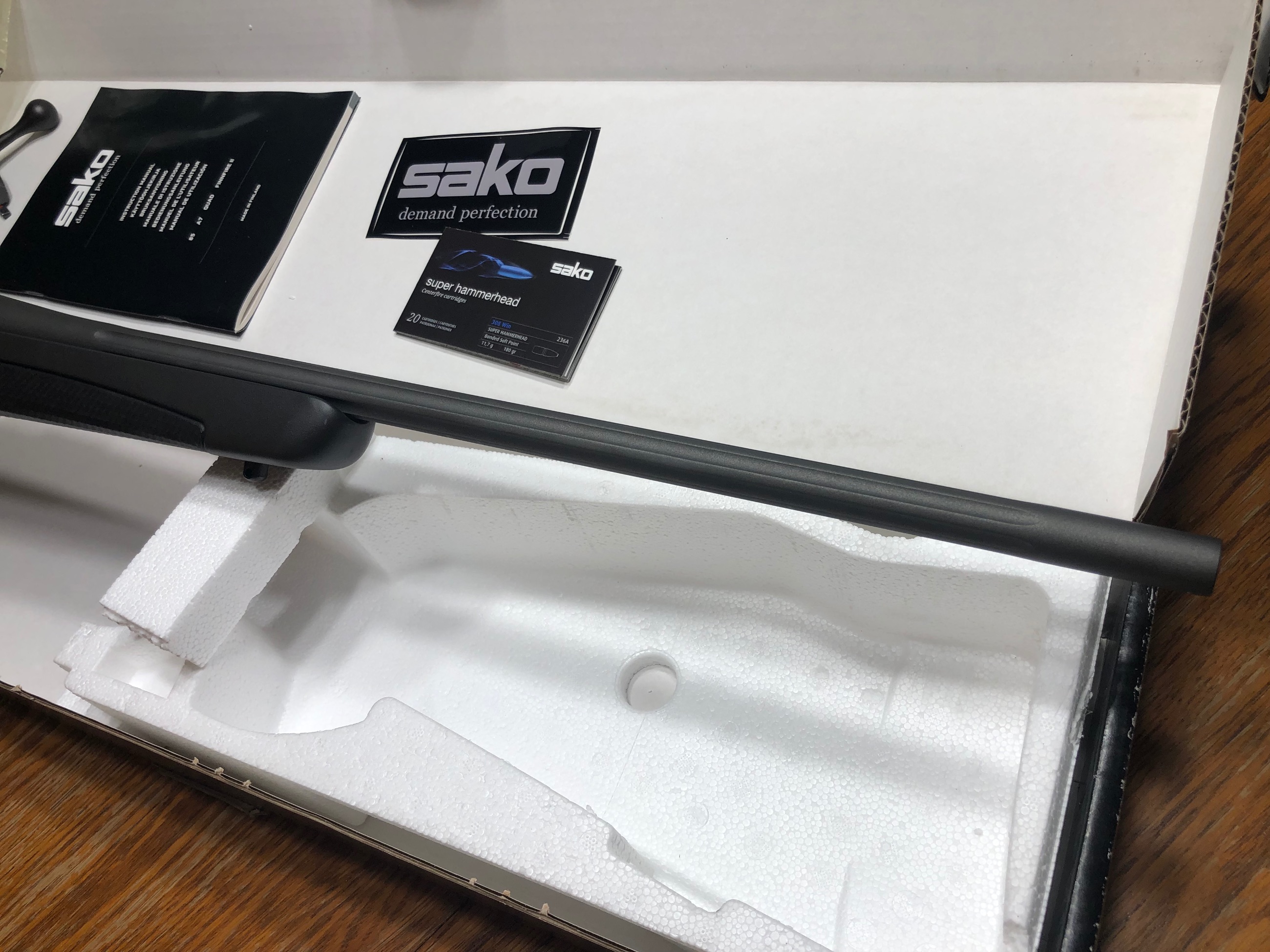 NEW! Sako 85 Finnlight II Rifle, 30-06 SPRG, 22.4", Cerakote Tungsten, Stainless Action - 9 - 1760382937286_IMG_9730