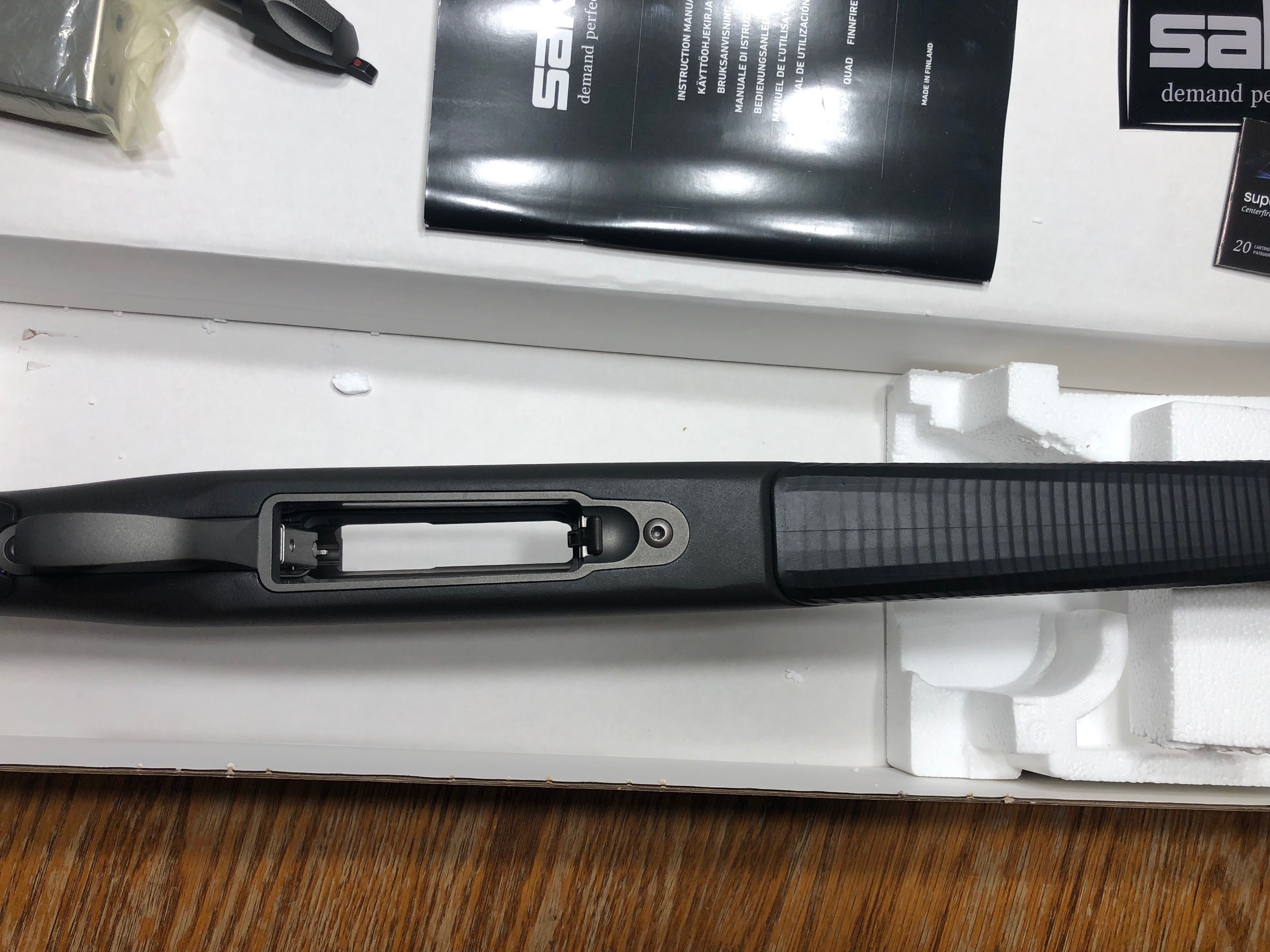 NEW! Sako 85 Finnlight II Rifle, 30-06 SPRG, 22.4", Cerakote Tungsten, Stainless Action - 12 - 1760382937572_IMG_9732