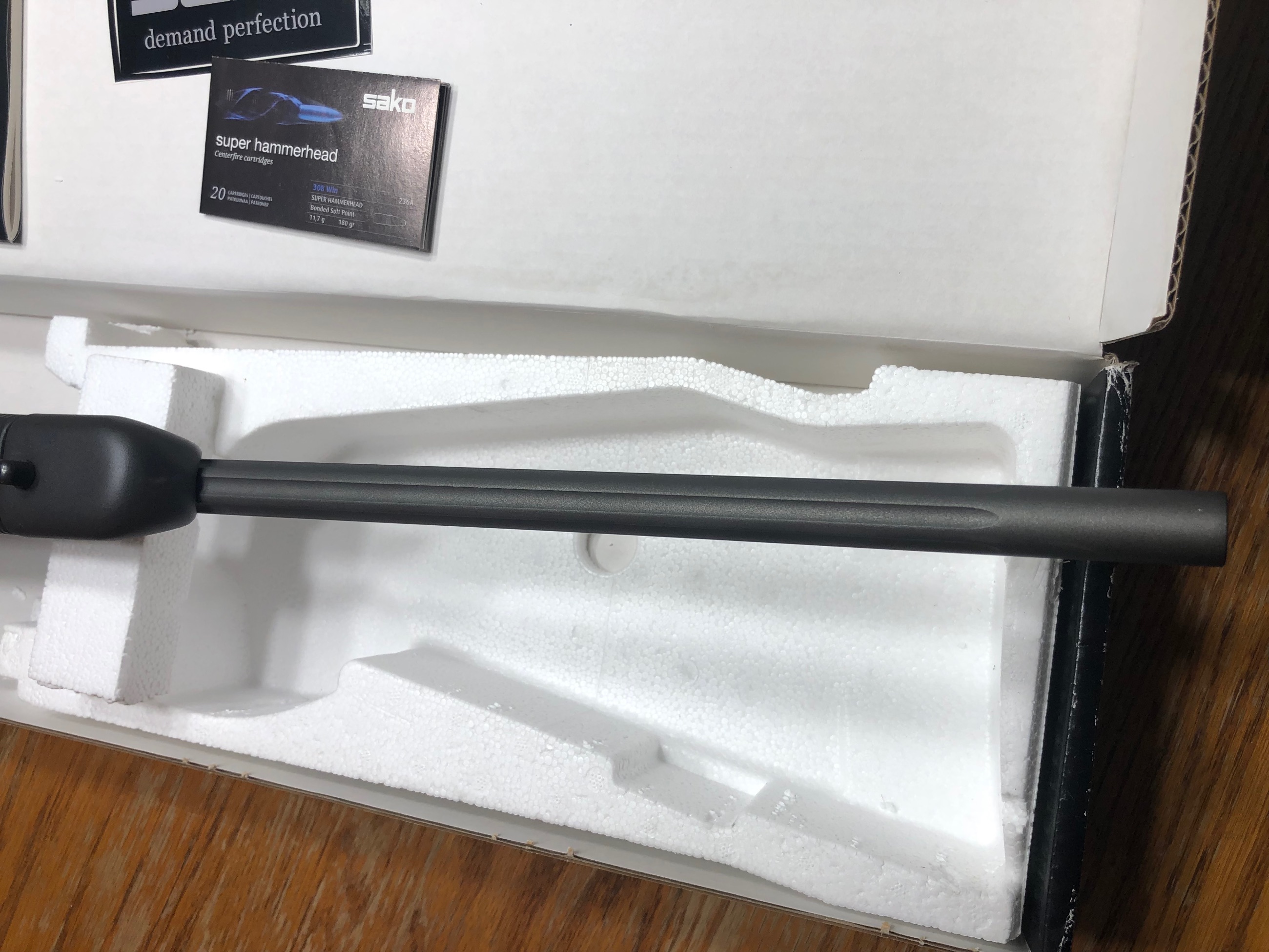 NEW! Sako 85 Finnlight II Rifle, 30-06 SPRG, 22.4", Cerakote Tungsten, Stainless Action - 13 - 1760382950875_IMG_9733