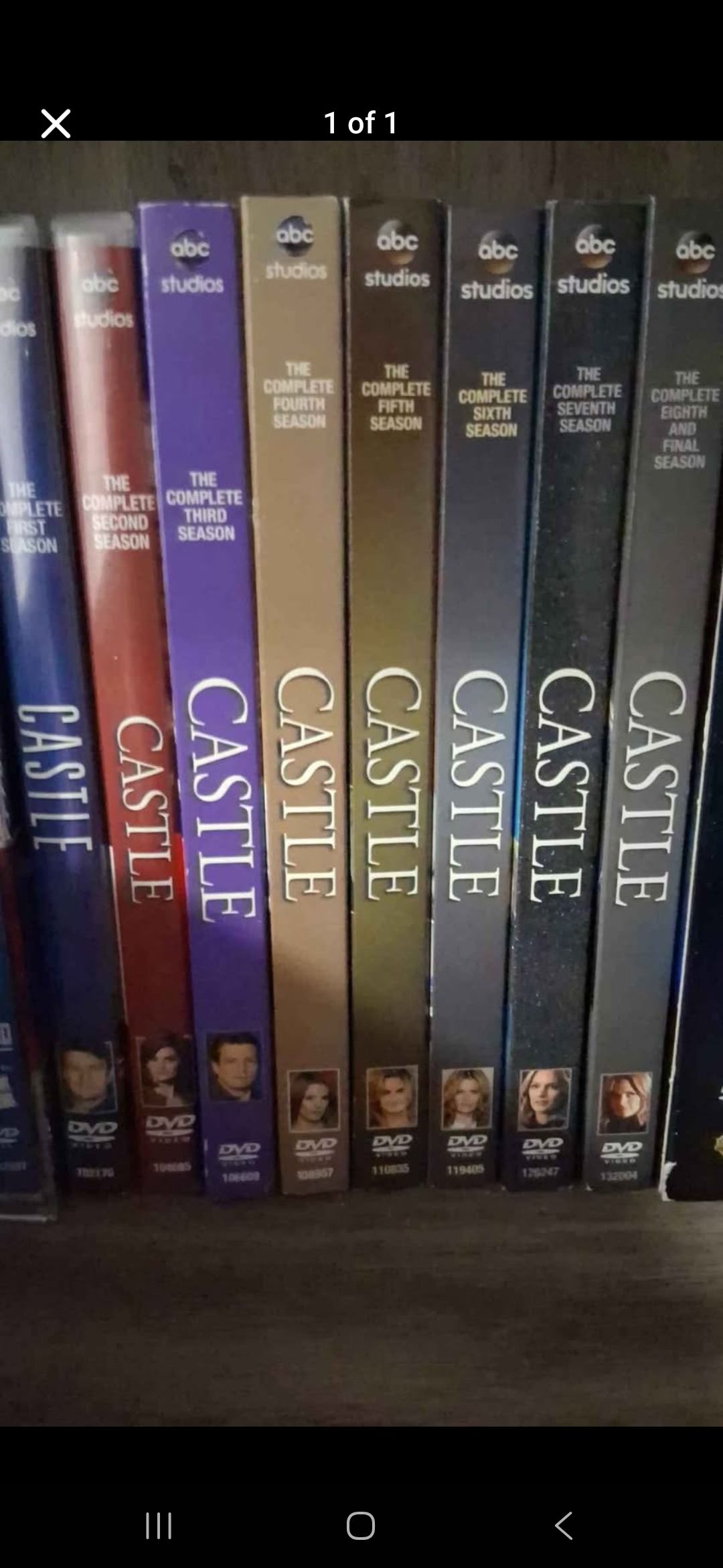 Photo of The complete series of castle