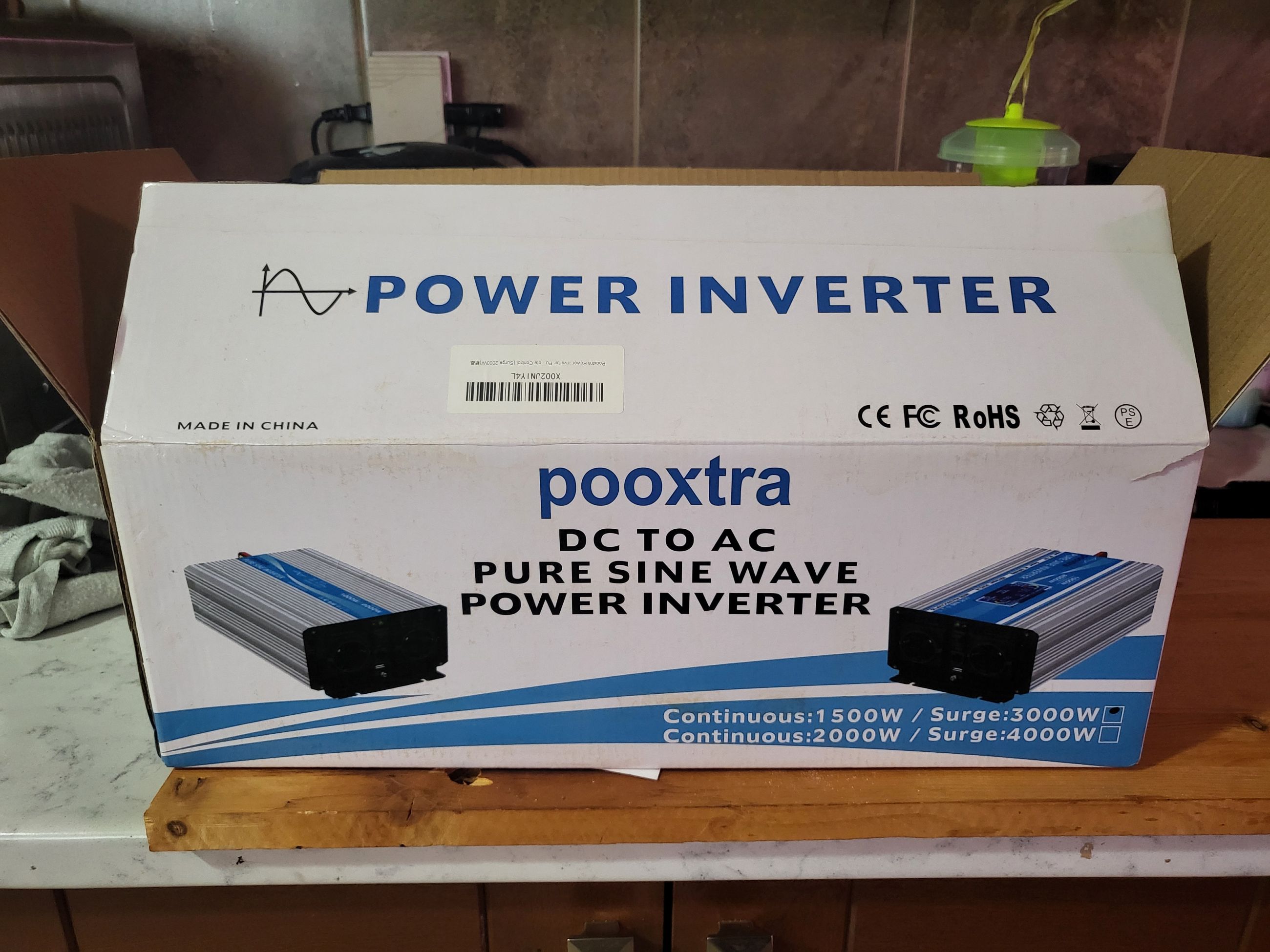 Photo of power inverter