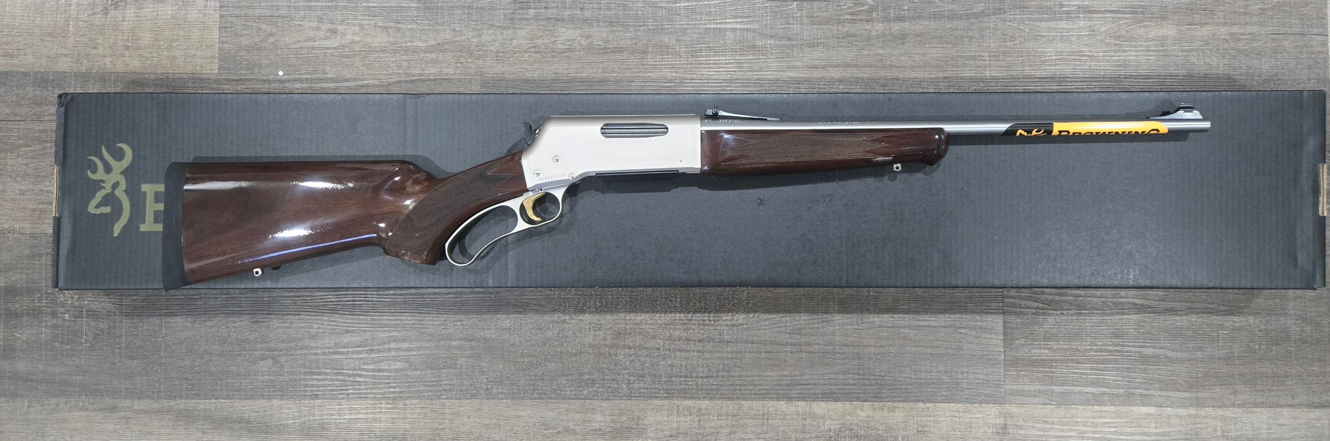 Photo of New BROWNING BLR STAINLESS WALNUT PISTOL GRIP 308 WIN