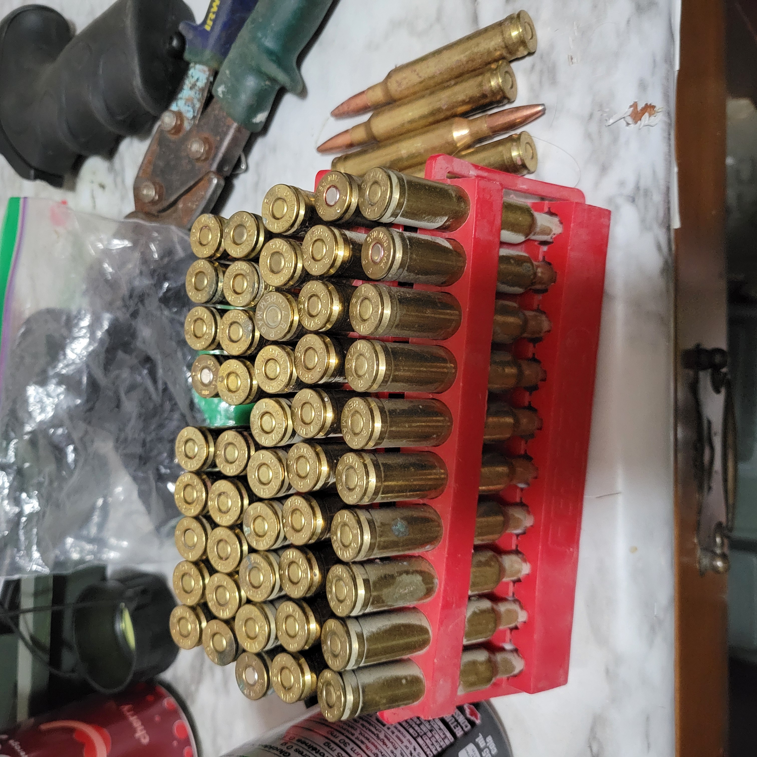 Photo of 7MM Rem Mag 52 loose rounds