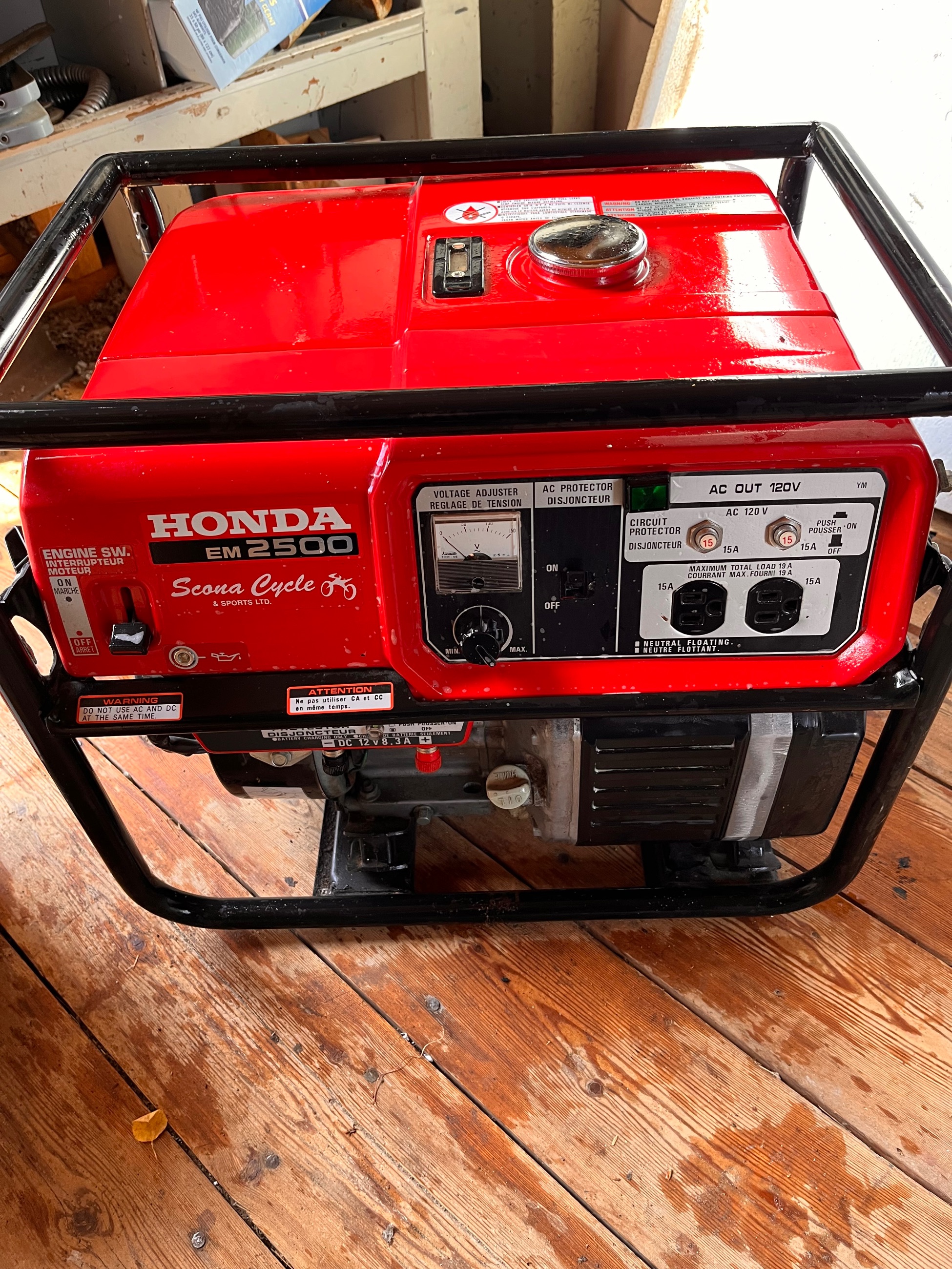 Photo of Honda generator 