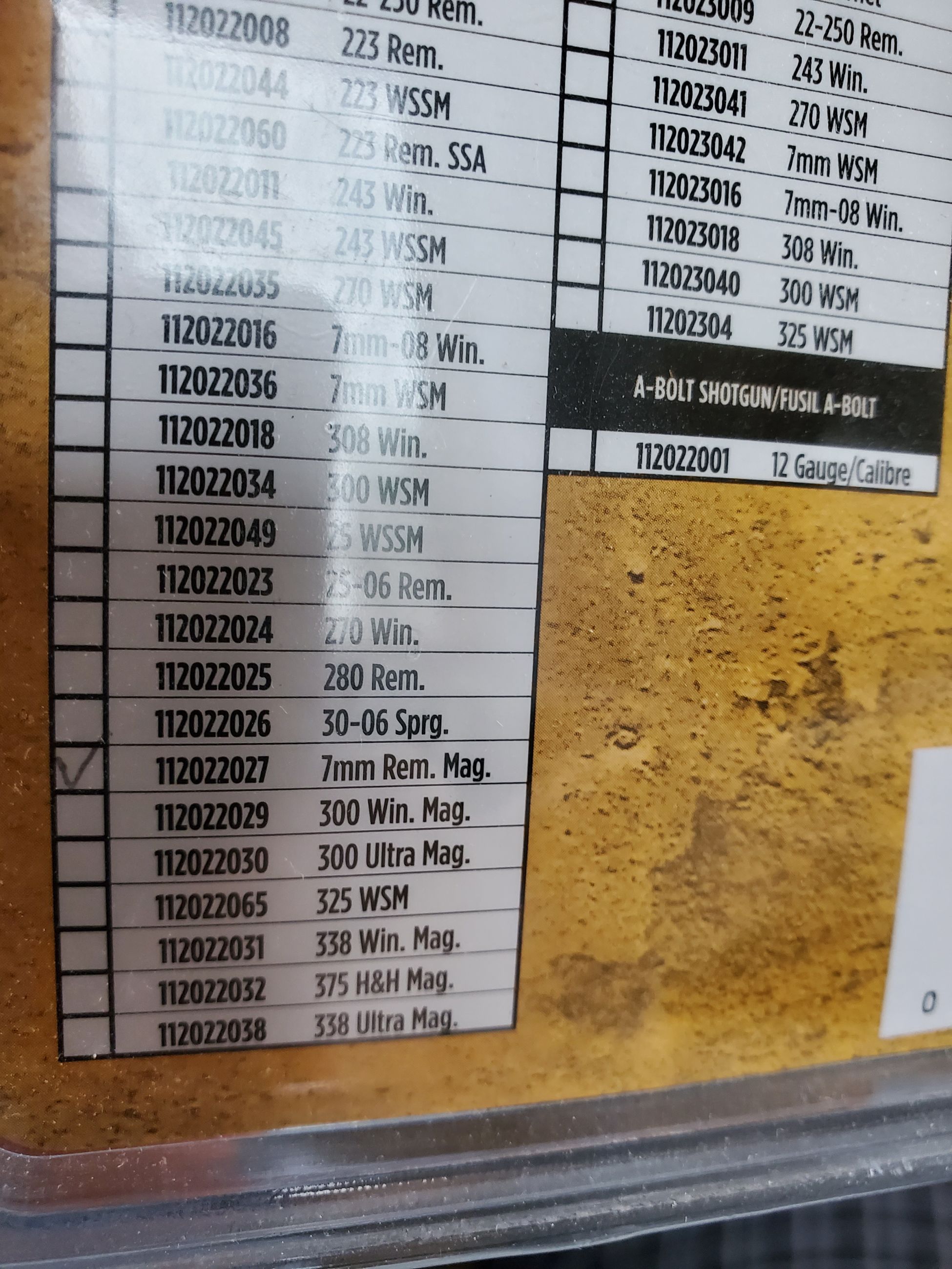 Photo of Wanted: Browning A bolt magazine in 7mm mag.