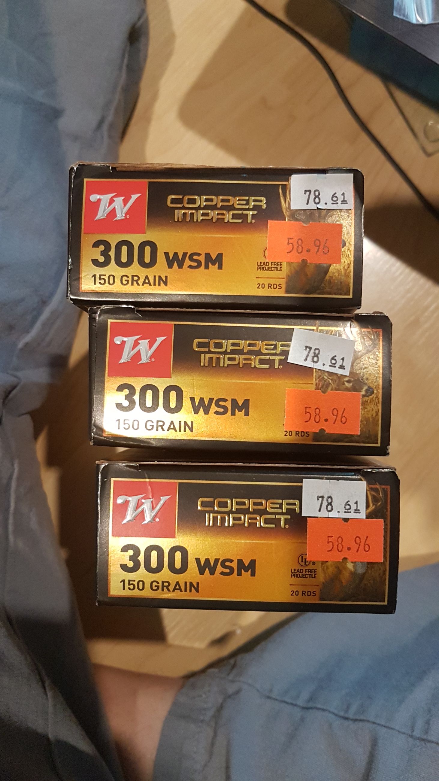 Photo of 1 box (20ct.) Winchester copper impact 300WDM 150gr. ( mellonRSCA)