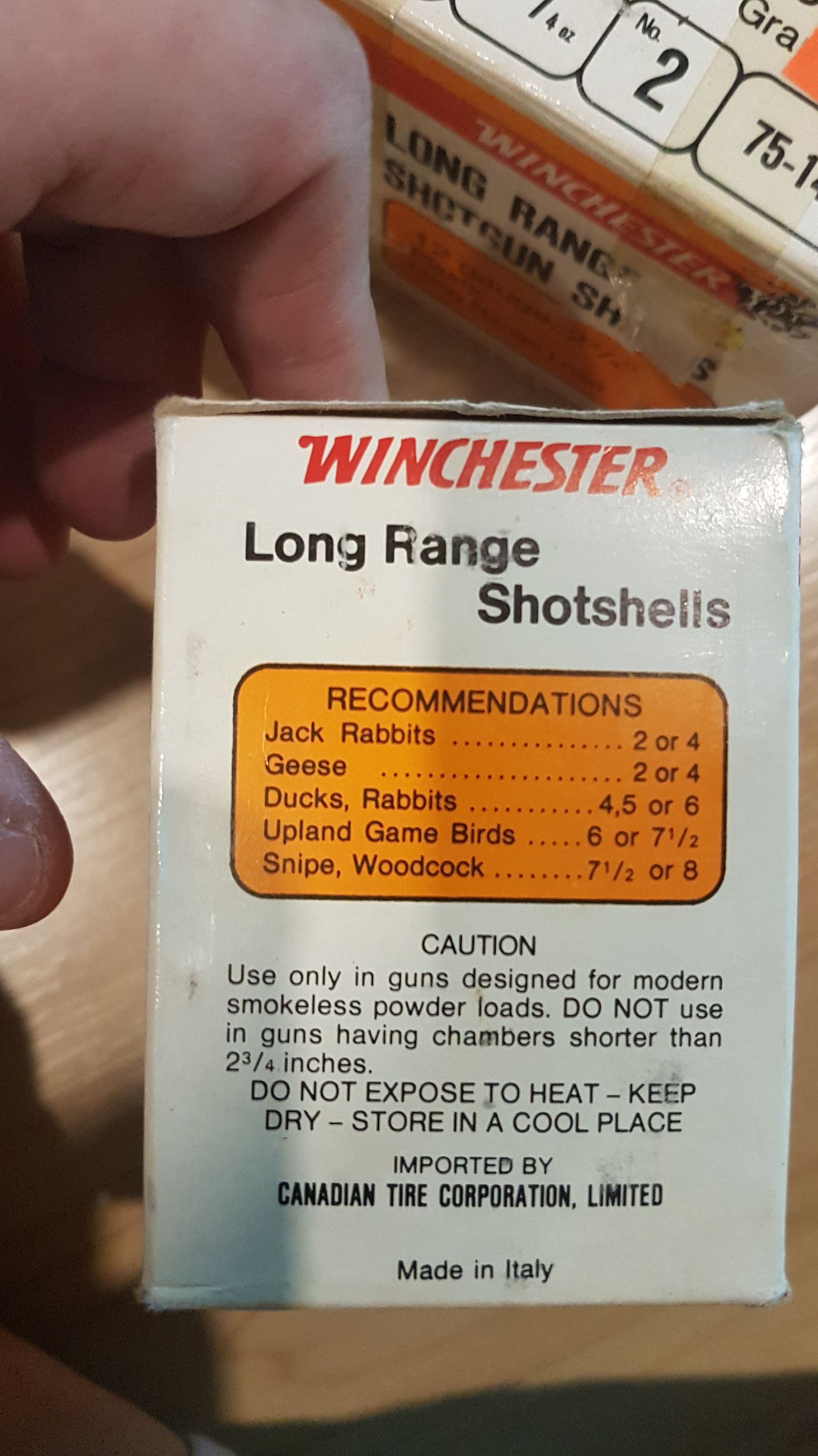 1 box (20ct.) Winchester Long Range shotgun shells 12 ga. 2-3/4" 3-3/4"dr.equiv. 1-1/4oz No.2 (mellonRSCA) - 4 - 1760678211814_17606782044906625599456043918870