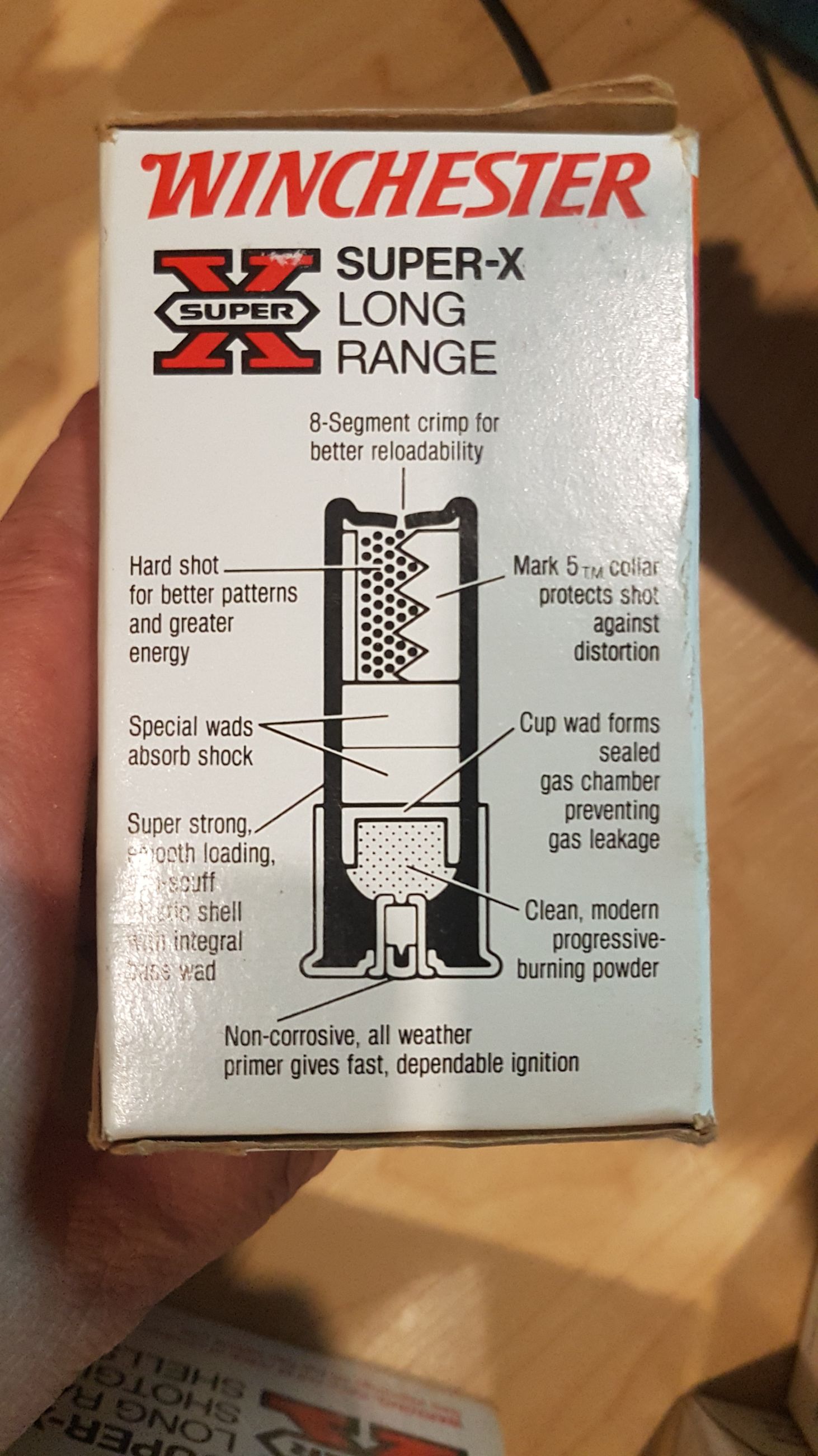 1 box (25ct.) Winchester super-X Long range shotgun shells  12ga 2-3/4" shot:2 1-1/4oz shot 3-3/4dr.equiv.pwdr x12 ( mellonRSCA) - 2 - 1760678457494_17606784487187534432997919653648