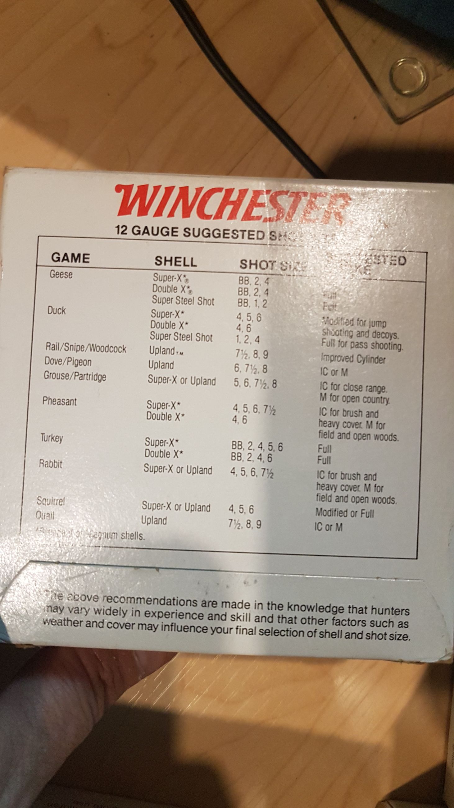 1 box (25ct.) Winchester super-X Long range shotgun shells  12ga 2-3/4" shot:2 1-1/4oz shot 3-3/4dr.equiv.pwdr x12 ( mellonRSCA) - 3 - 1760678468934_17606784614242573591576291259331