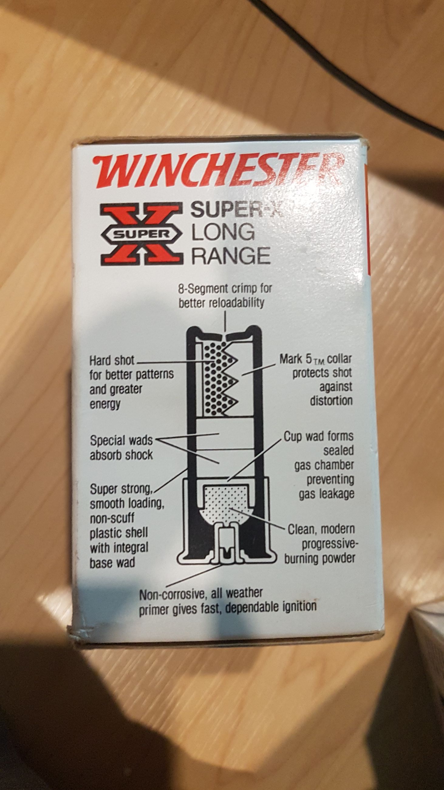 1 box (25ct.) Winchester super-X Long Range shotgun shells 12 ga. 2-3/4" shot:BB 1-1/4oz. Shot 3-3/4dr.equiv.pwdr x12( mellonRSCA) - 2 - 1760678697250_17606786891498805831517216046308