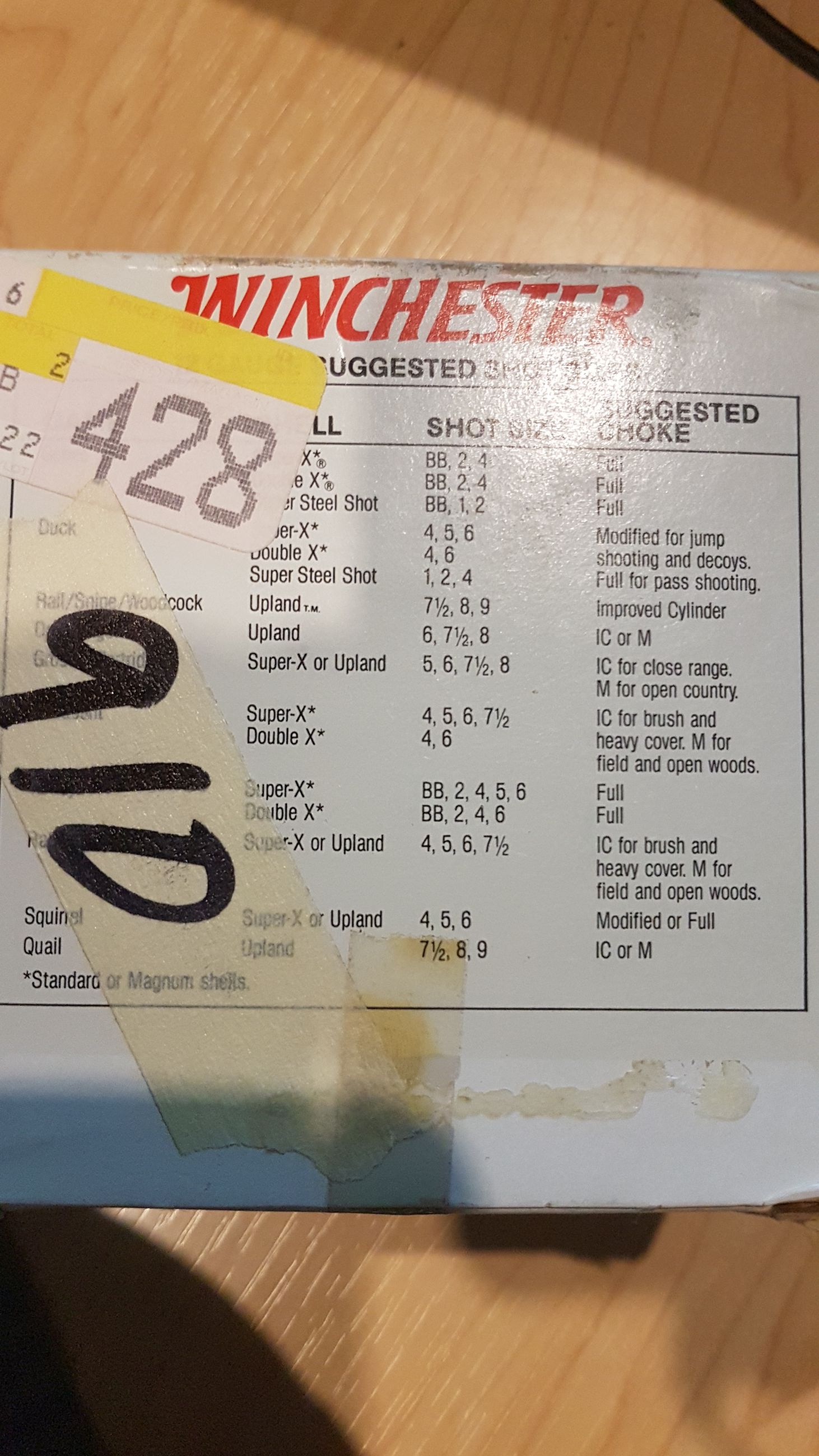 1 box (25ct.) Winchester super-X Long Range shotgun shells 12 ga. 2-3/4" shot:BB 1-1/4oz. Shot 3-3/4dr.equiv.pwdr x12( mellonRSCA) - 3 - 1760678720188_17606787114584220829876516343351