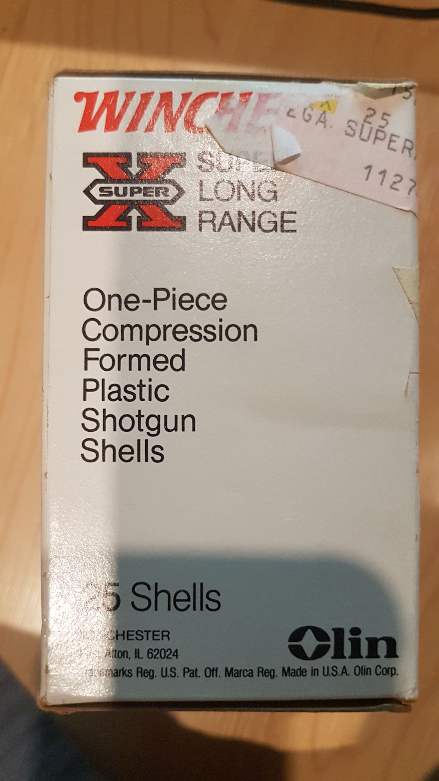 1 box (25ct.) Winchester super-X Long Range shotgun shells 12 ga. 2-3/4" shot:BB 1-1/4oz. Shot 3-3/4dr.equiv.pwdr x12( mellonRSCA) - 4 - 1760678730236_17606787231265465244051898029507