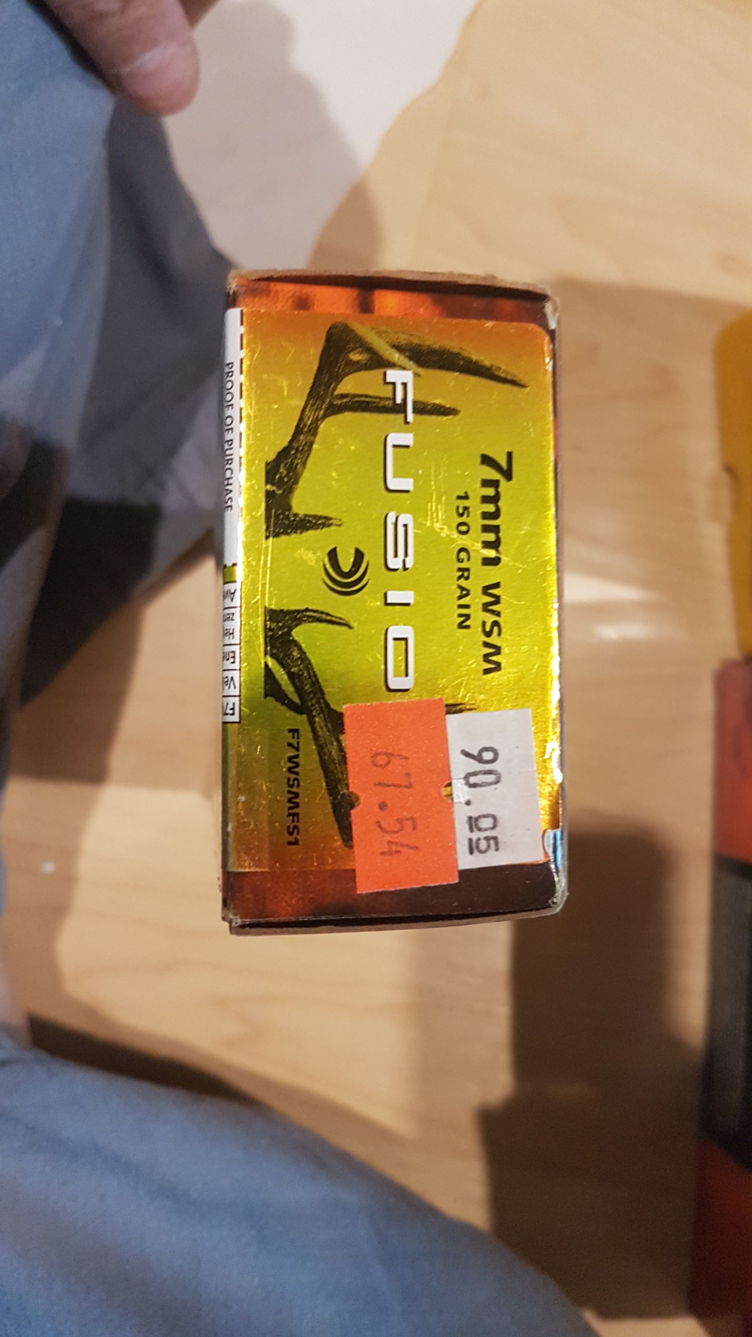 Photo of 1 box (20ct.) Fusion 7mm WSM 150gr. ( mellonRSCA)