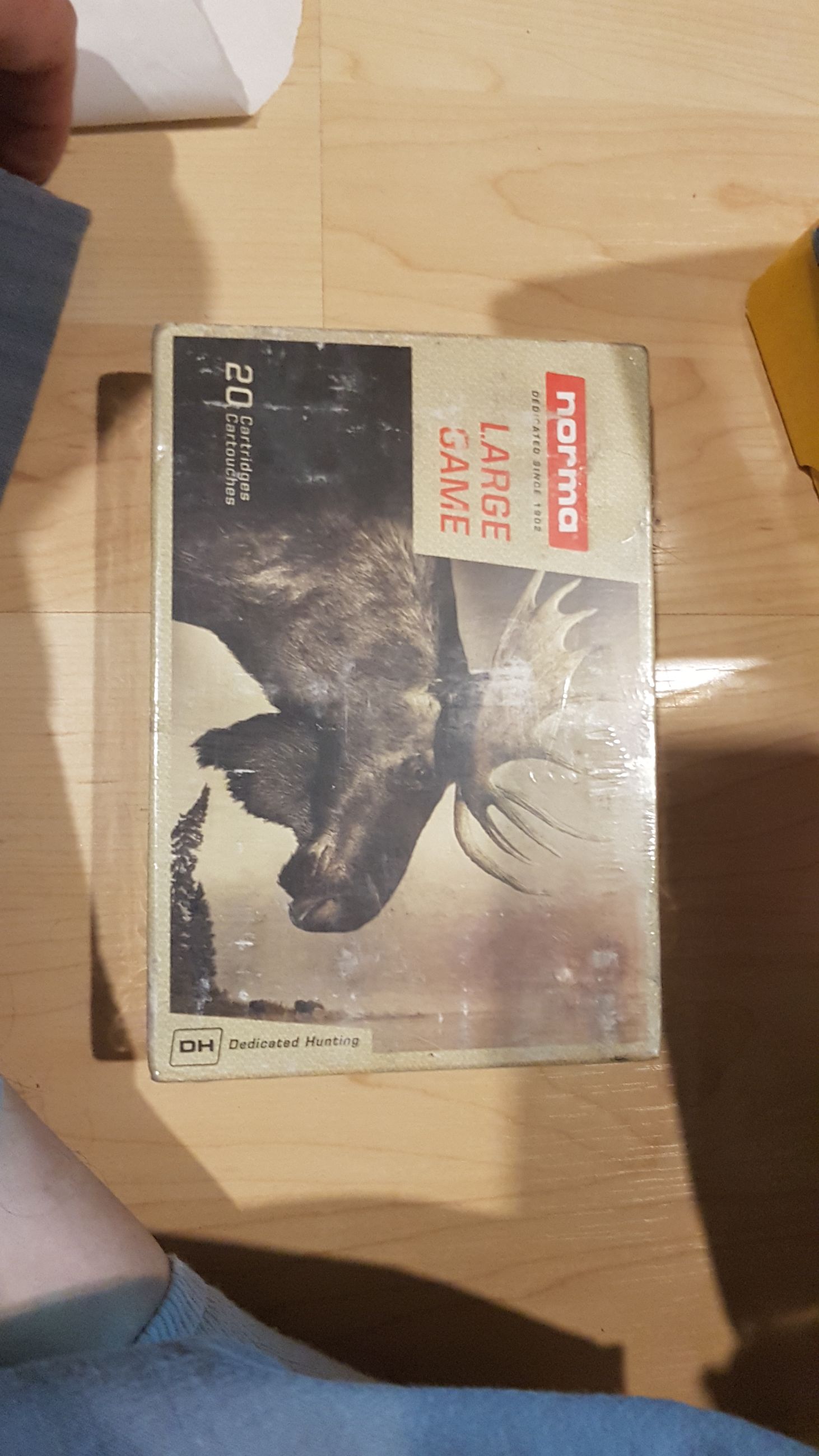 Photo of 1 box (20ct.) Norma large game 375 H&H mag 19.4g /300gr. ( mellonRSCA)