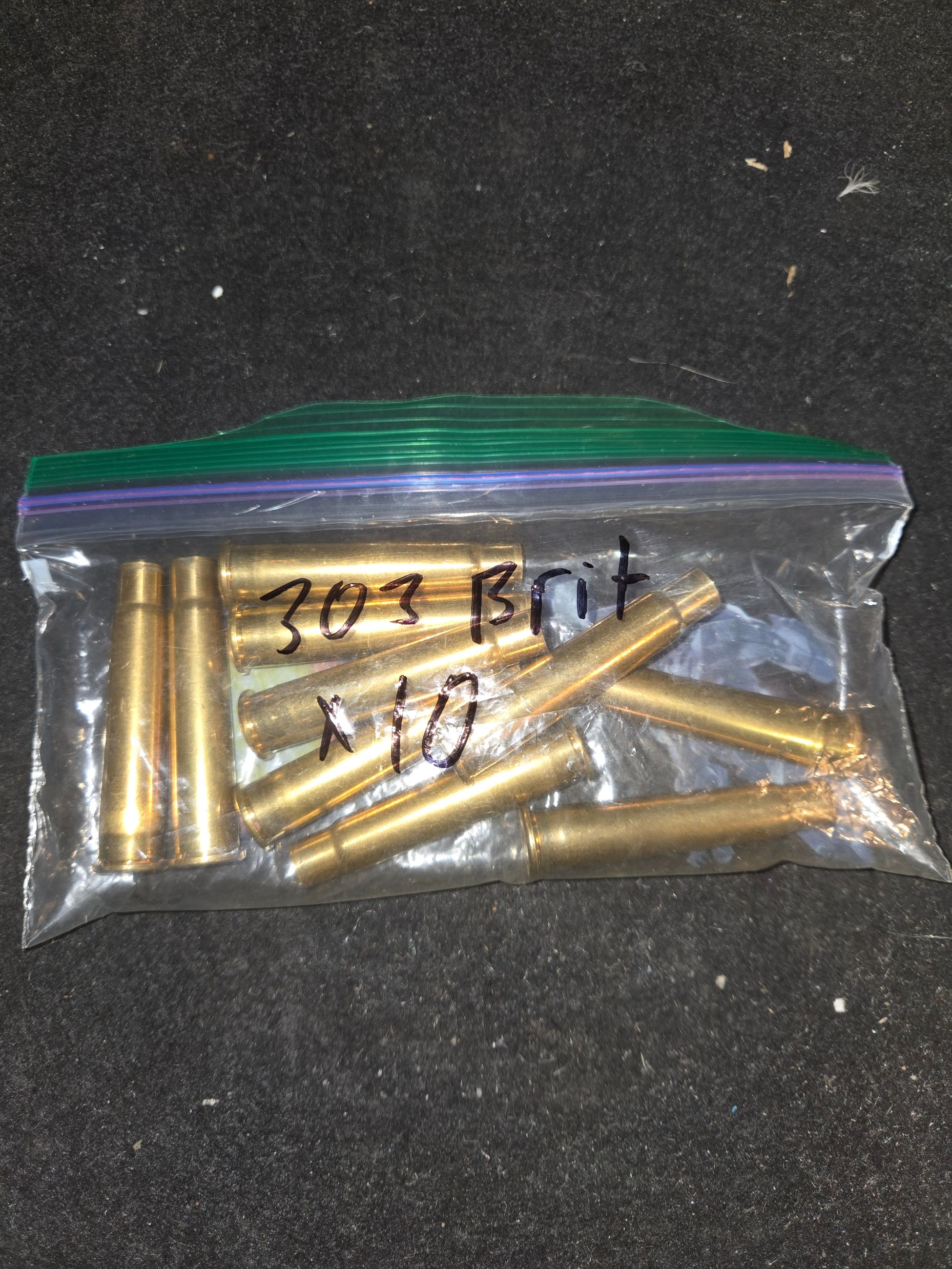 Photo of 303 Brit Once Fired Brass x 10