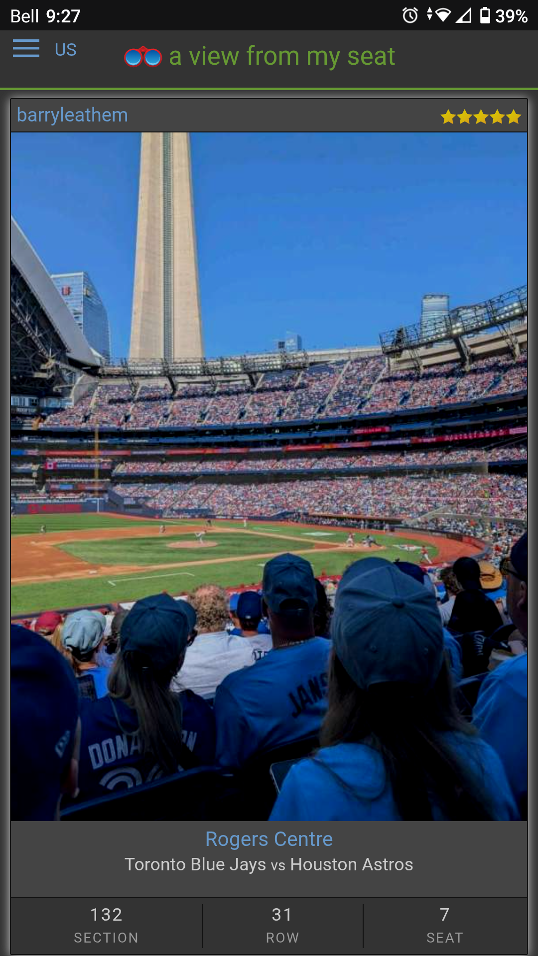 Photo of ALCS game 6 