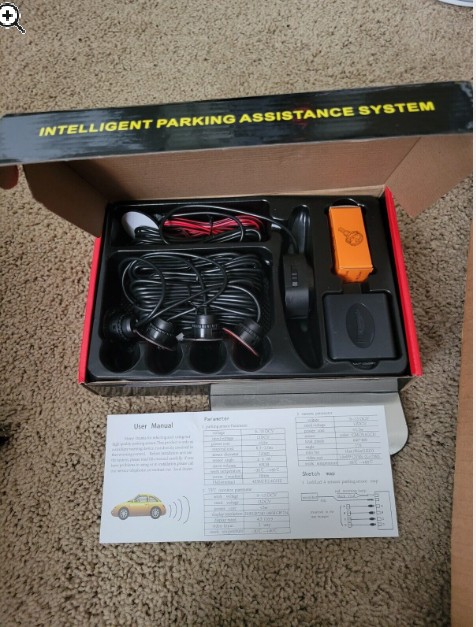 Photo of Car Parking Sensors Backup Intelligent Parking Assistance System.