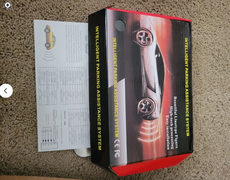 Photo of Car Parking Sensors Backup Intelligent Parking Assistance System.